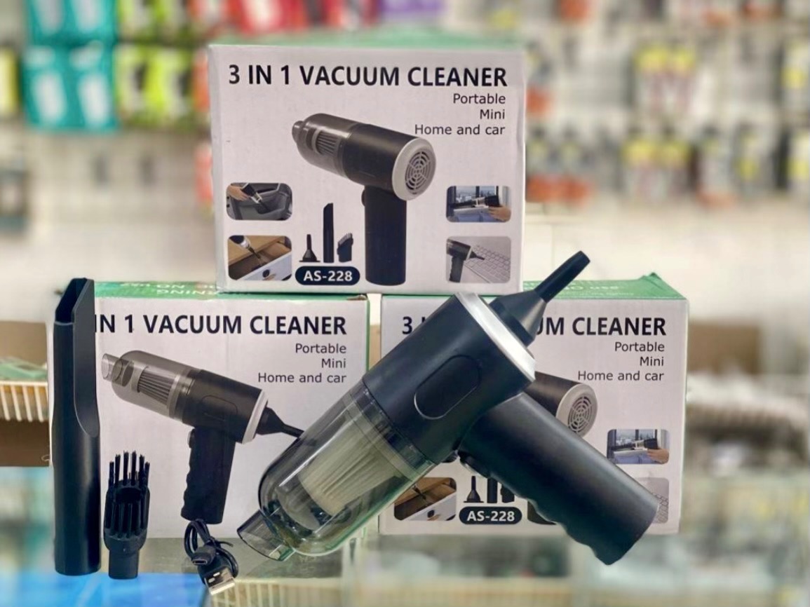 جارو شارژی خودرو با سری اضافی