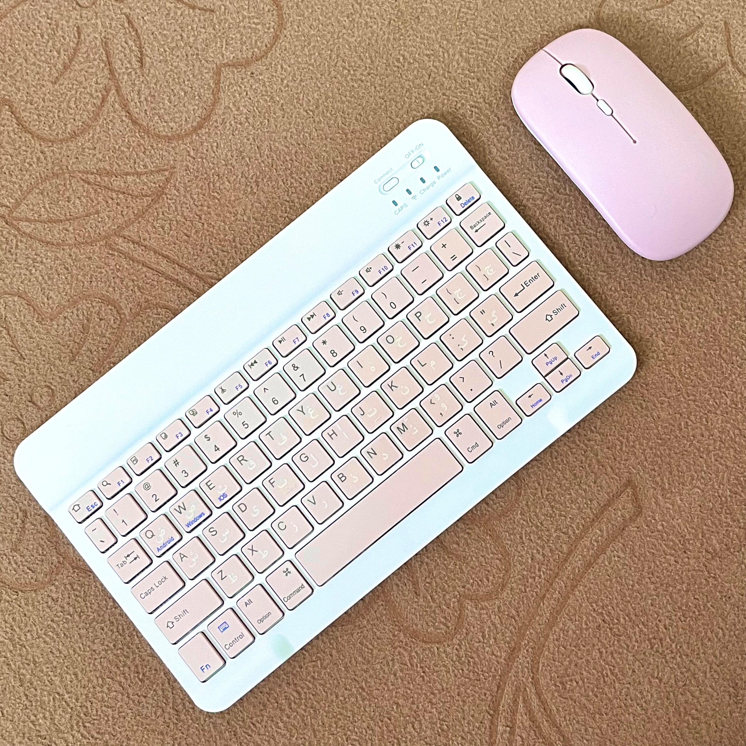 موس و کیبورد بیسیم (شارژی وایرلس) بلوتوثی