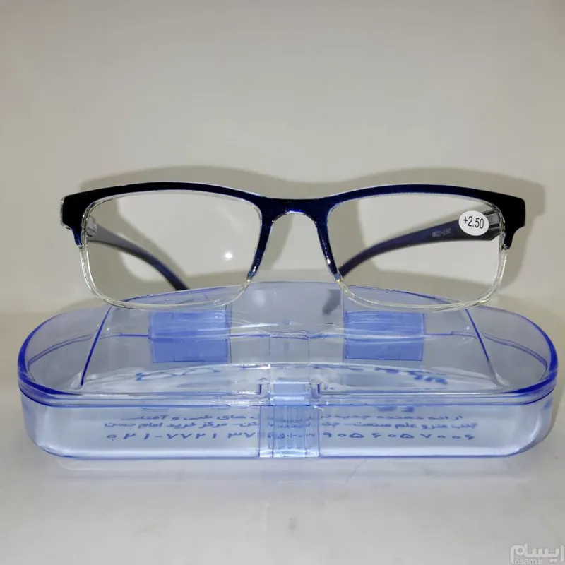 عینک مطالعه کریستالی