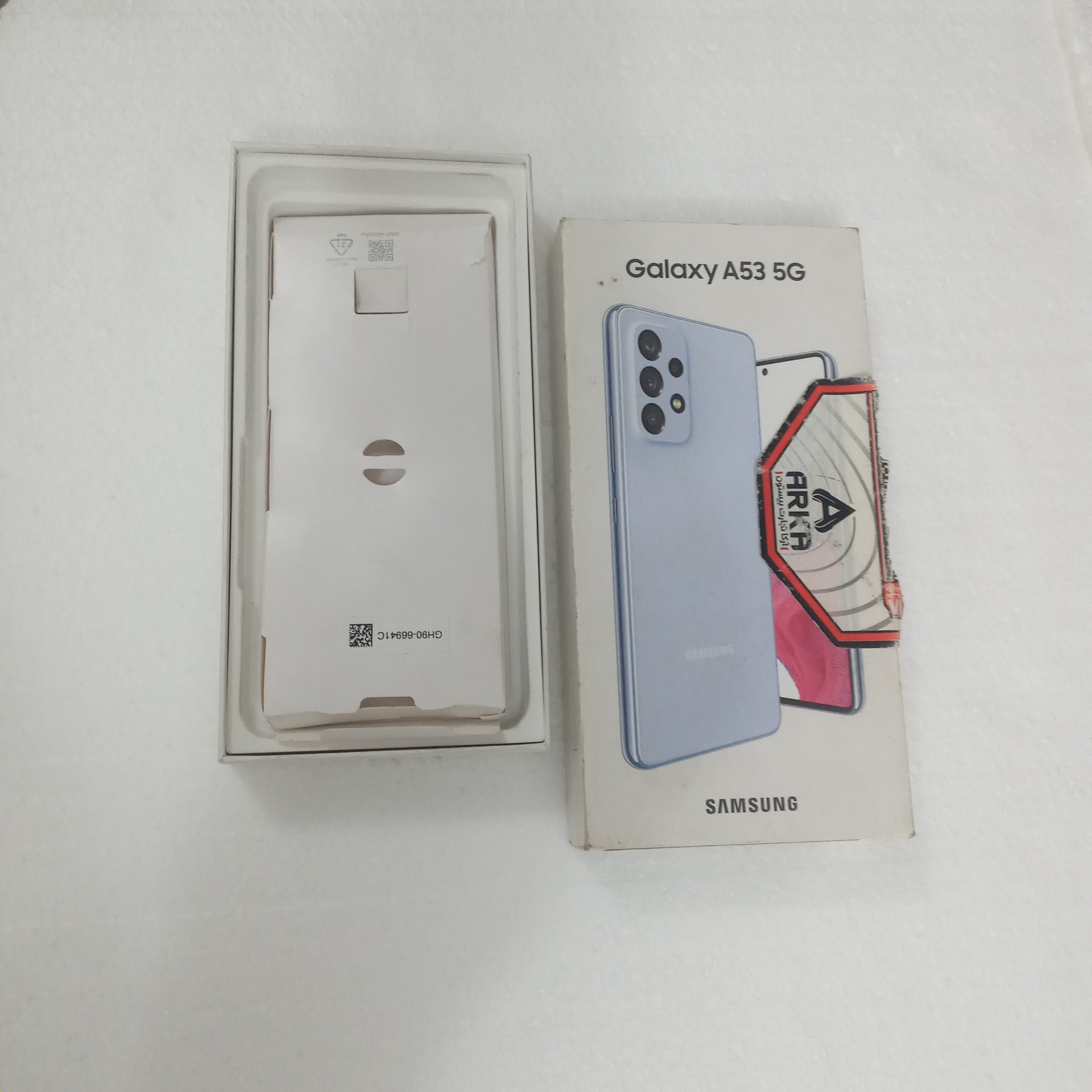 کارتن گوشی گلکسیA53