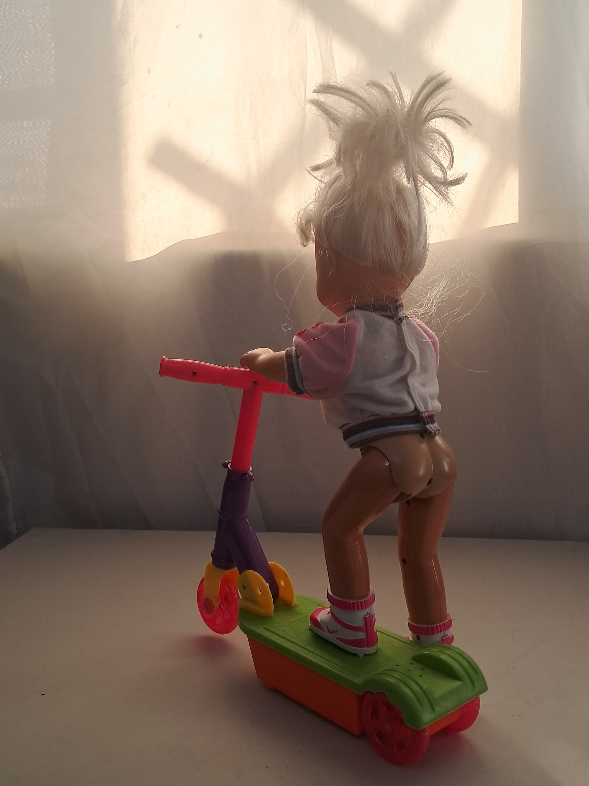 اسکوتر ران صوتی مصدوم