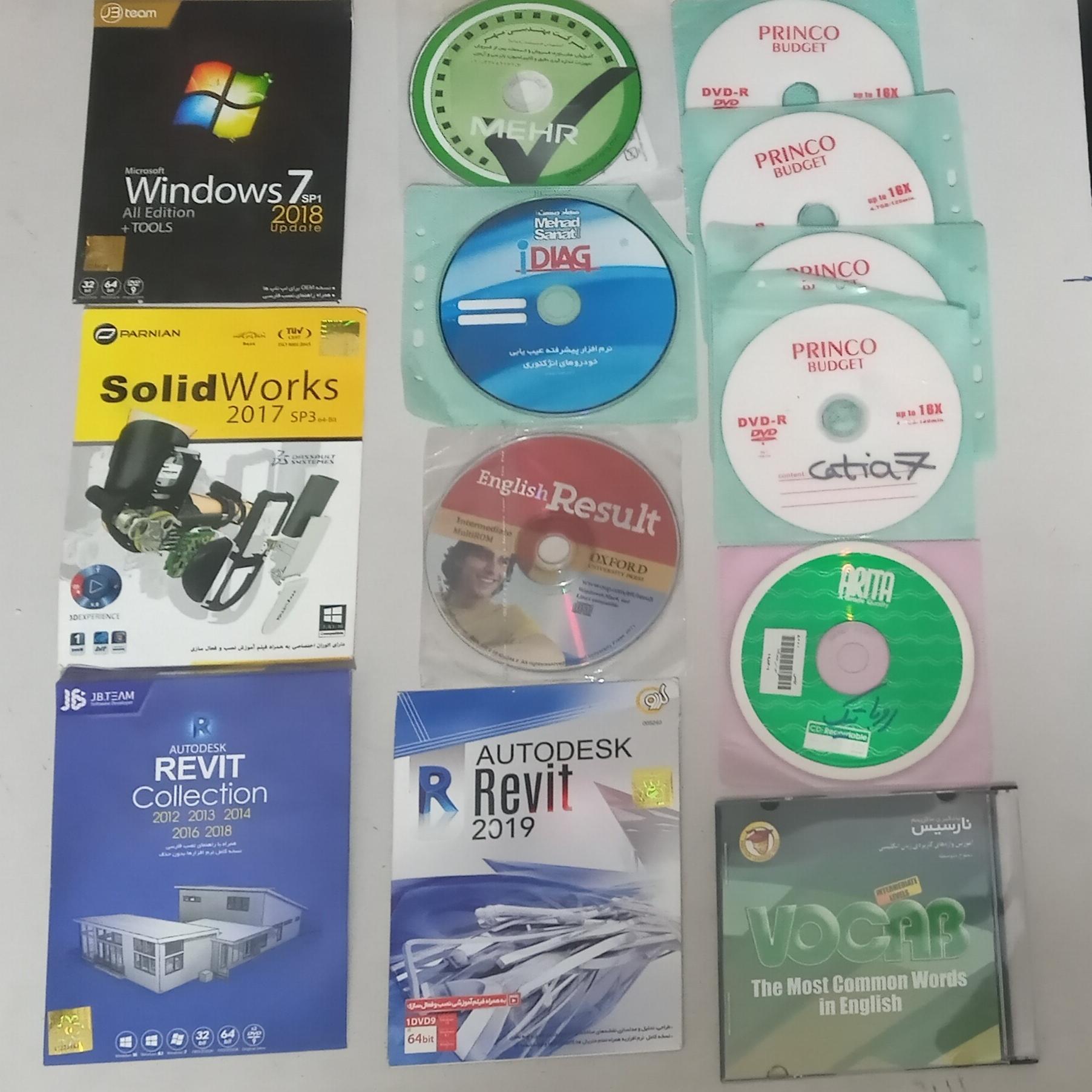 16 عدد دیسک اورجینال،