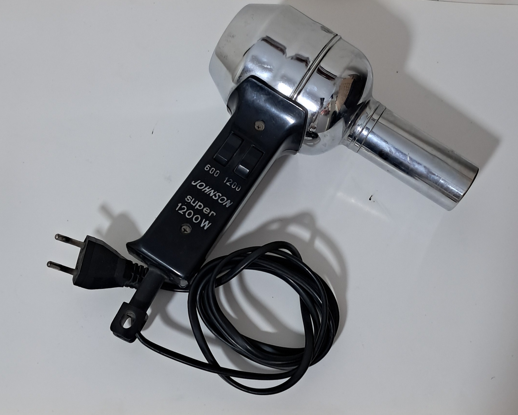 سشوار فلزی قدیمی جانسون