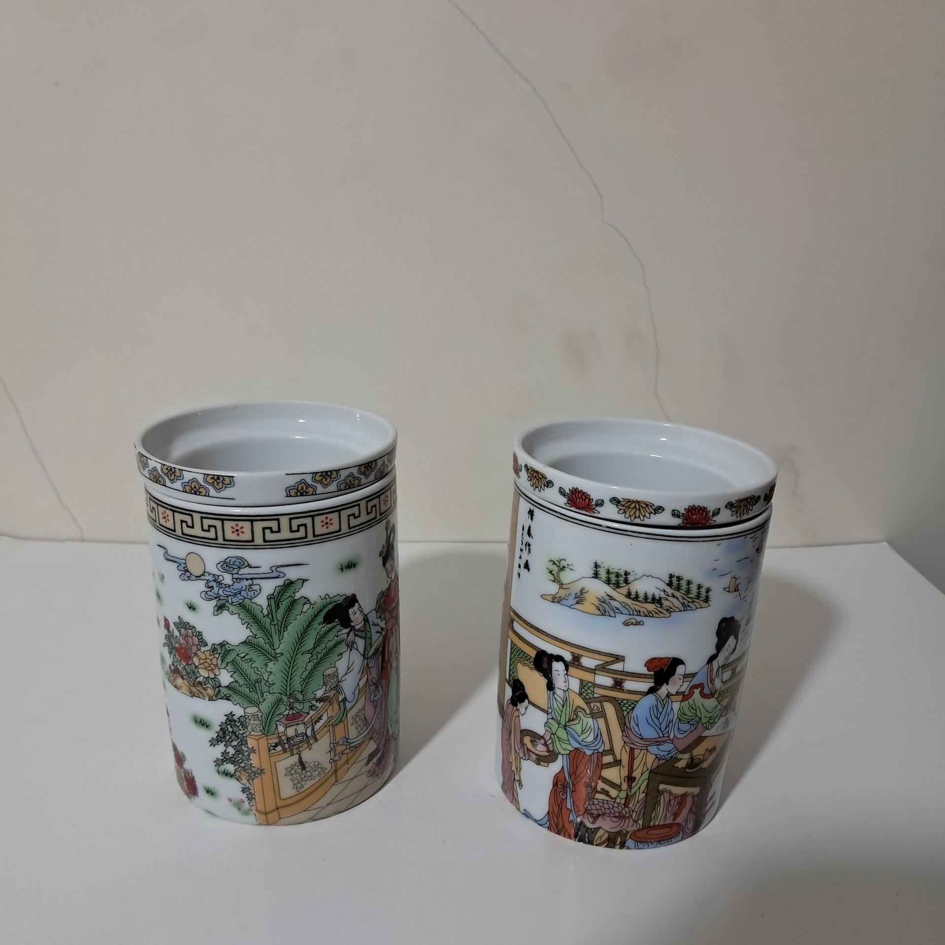 دو لیوان بزرگ زیبا