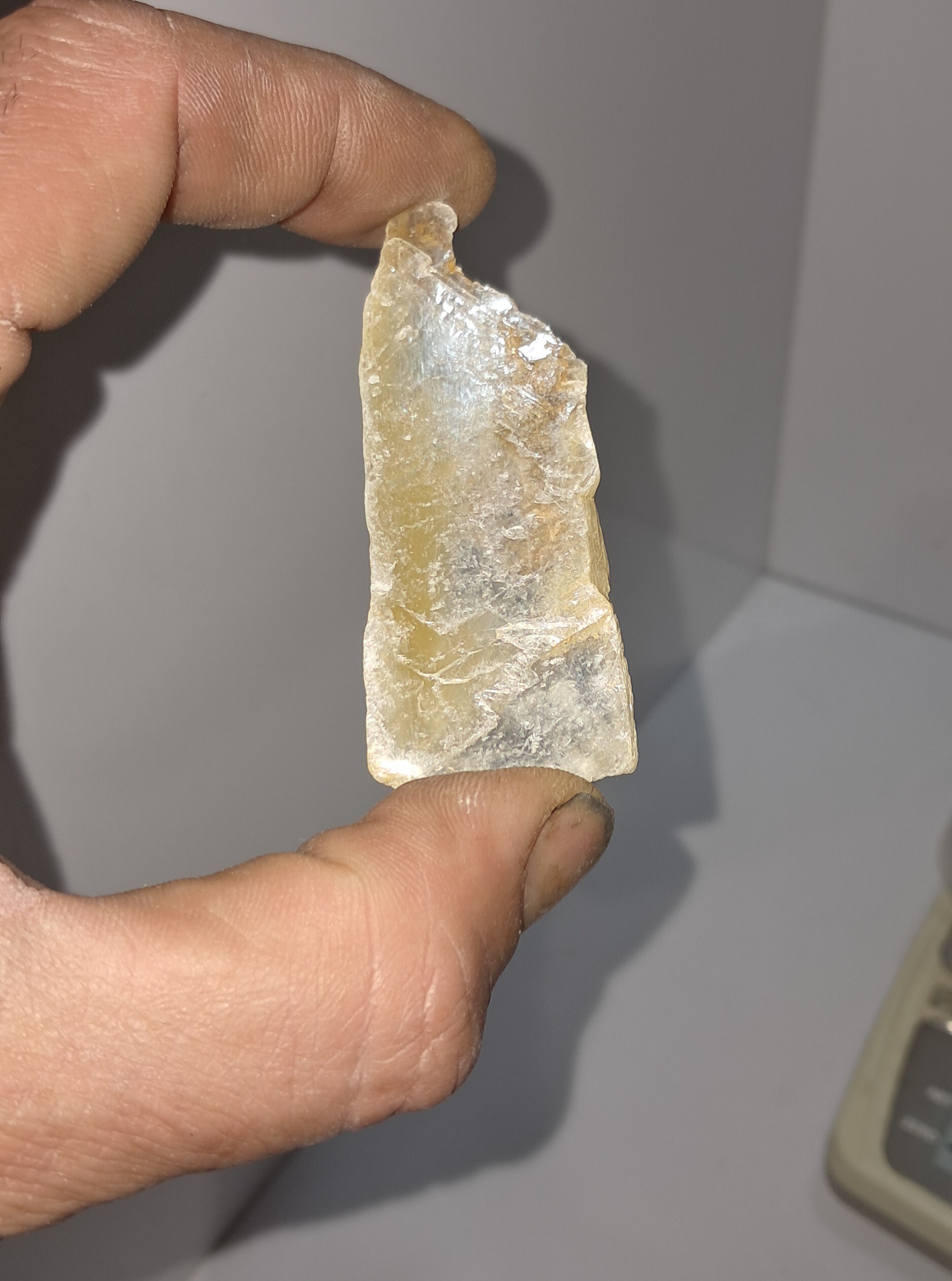 مخروط 30گرمی میکا عسلی شفاف