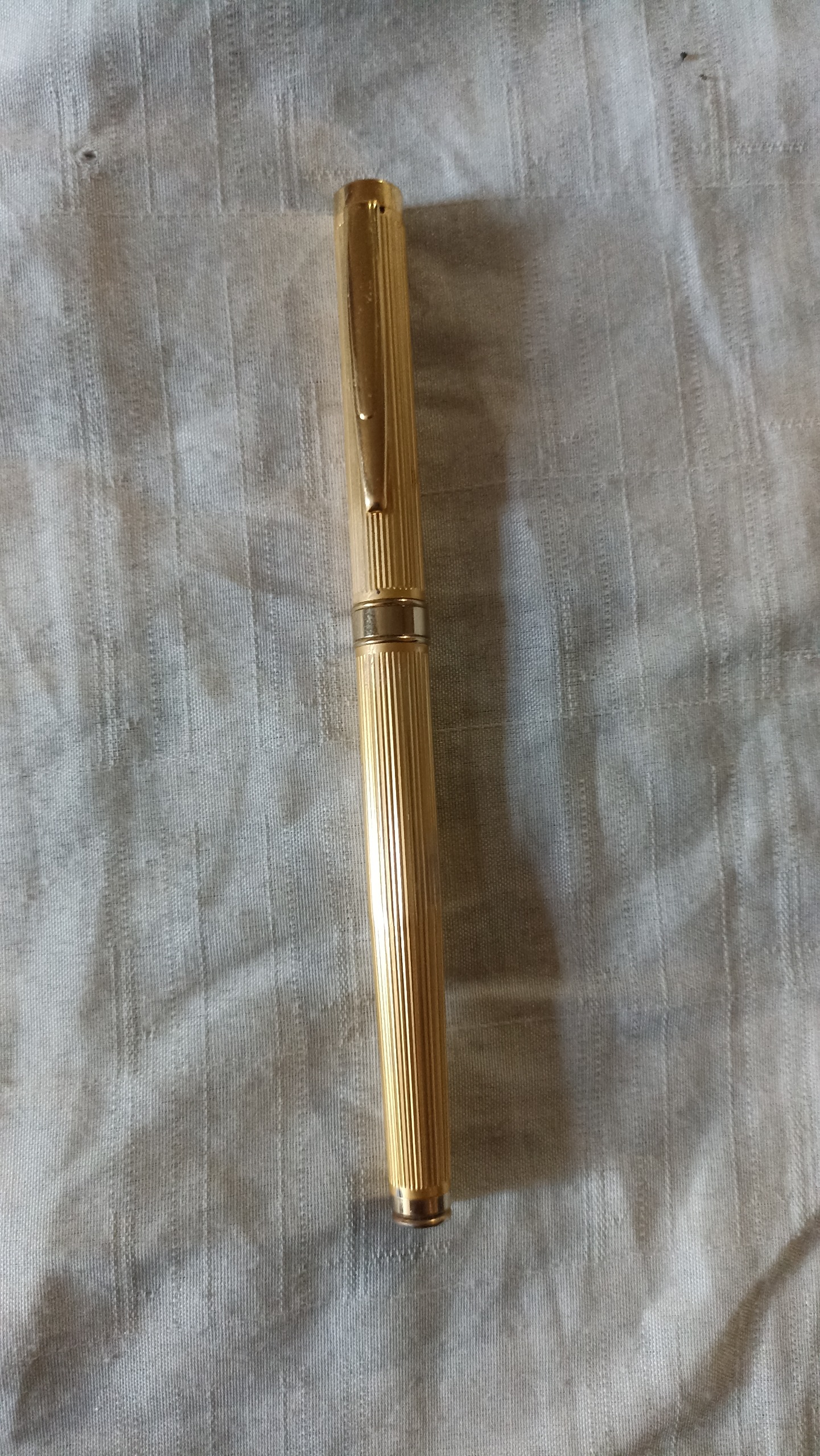 خودکار قدیمی روکش آب طلا