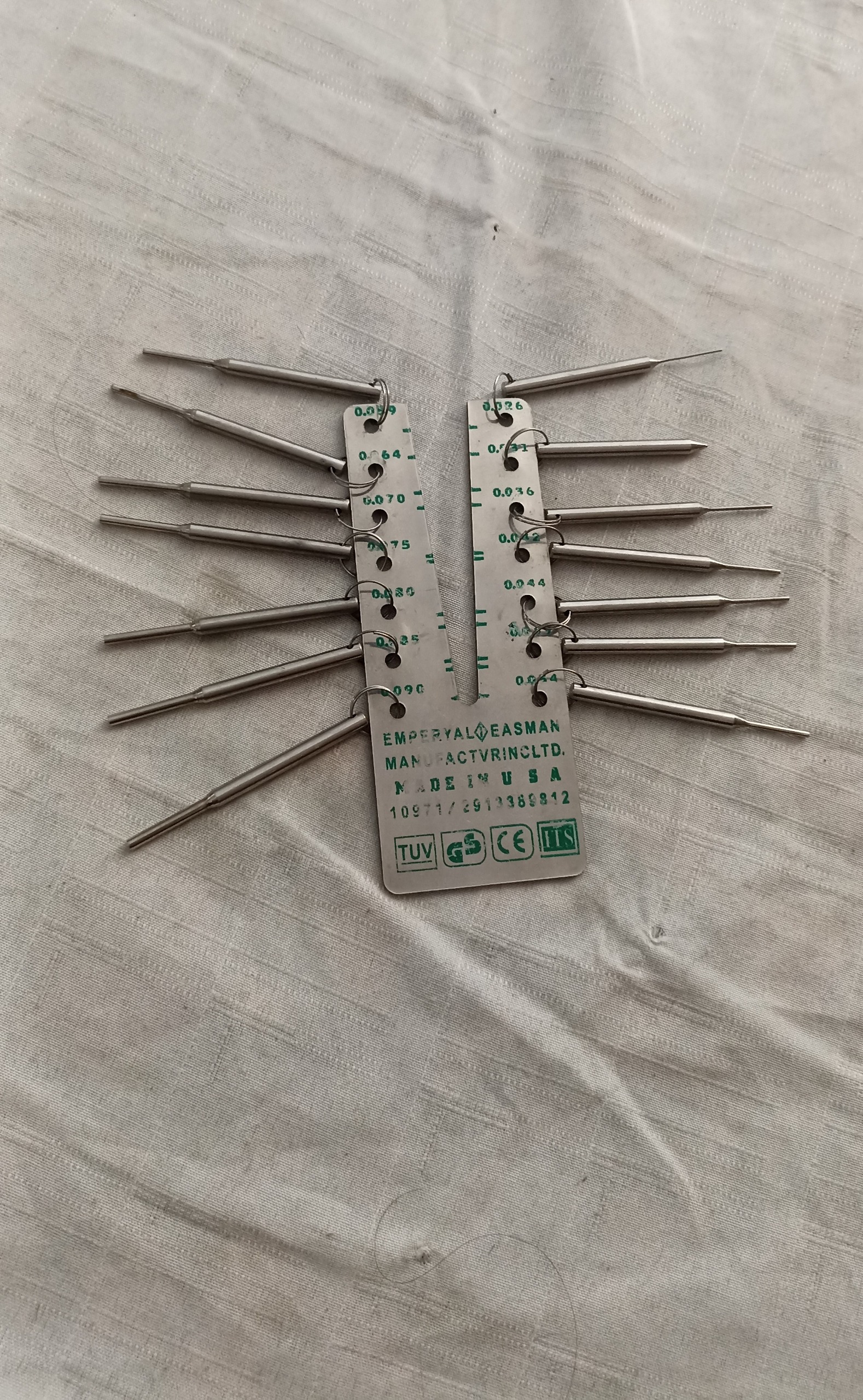 کپی سنج لوله موئی طرح امپریال با جعبه