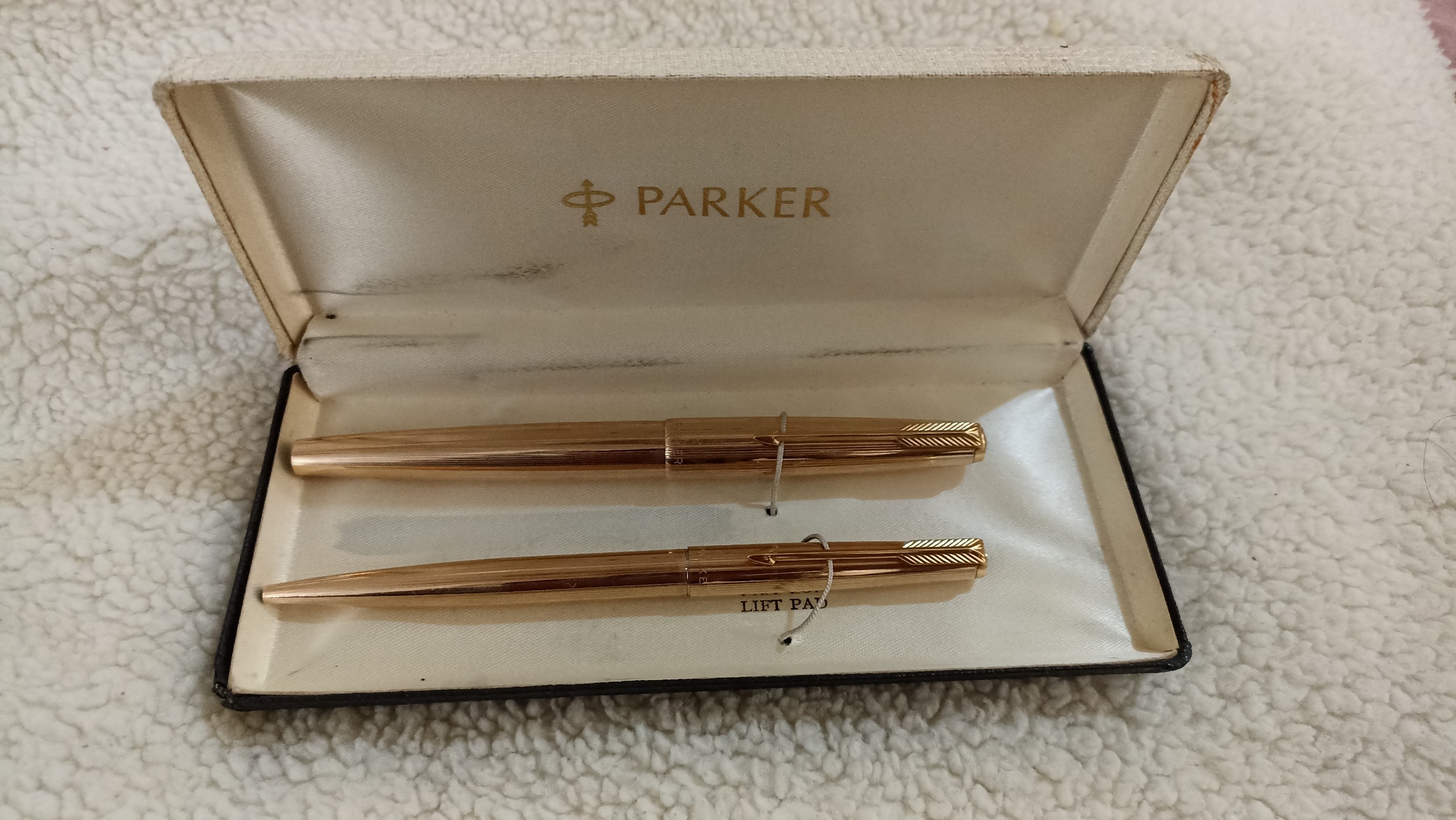 خودکار و خودنویس پارکر روکش طلا اصلی