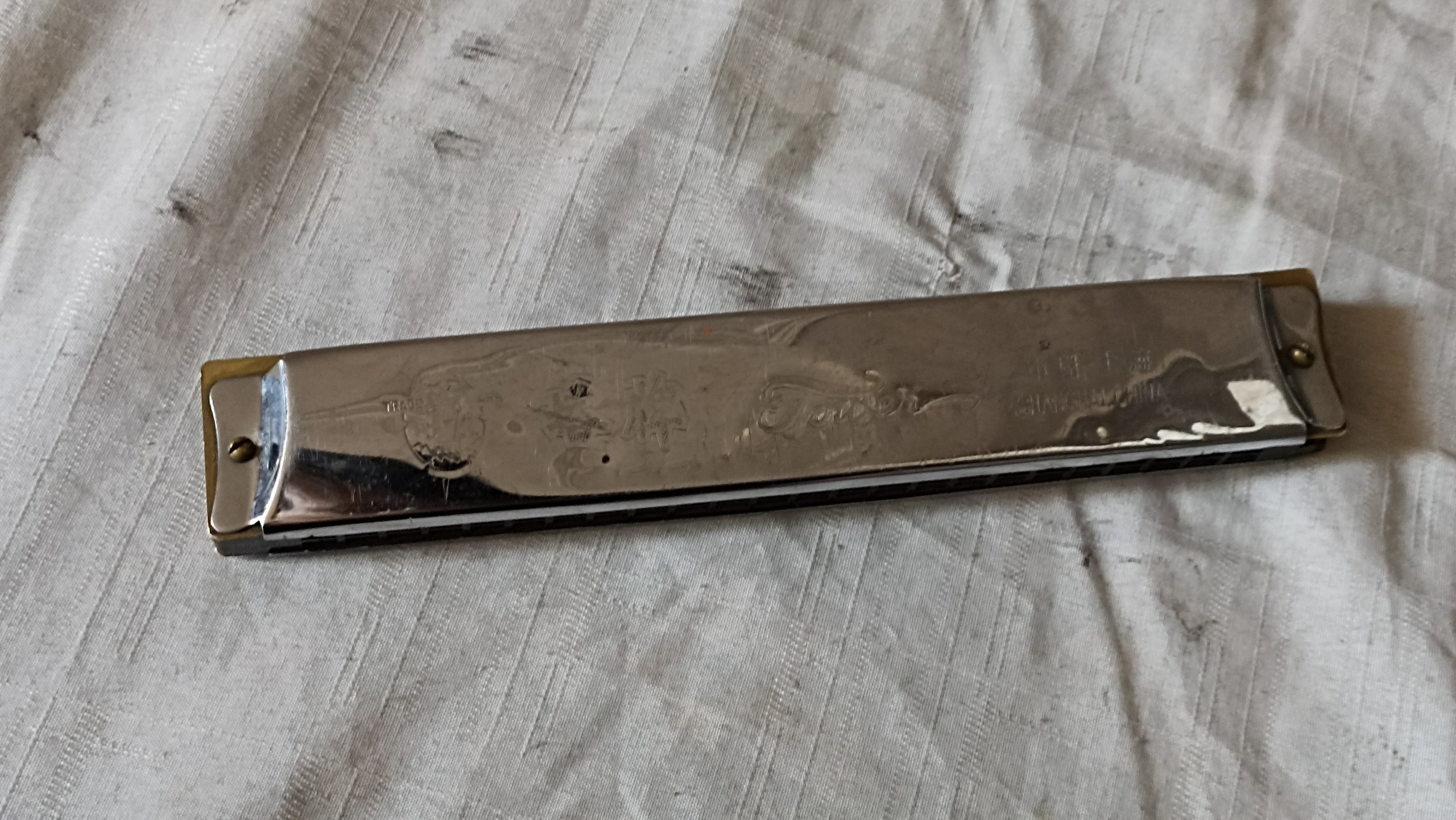 سازدهنی قدیمی سالم آهنی