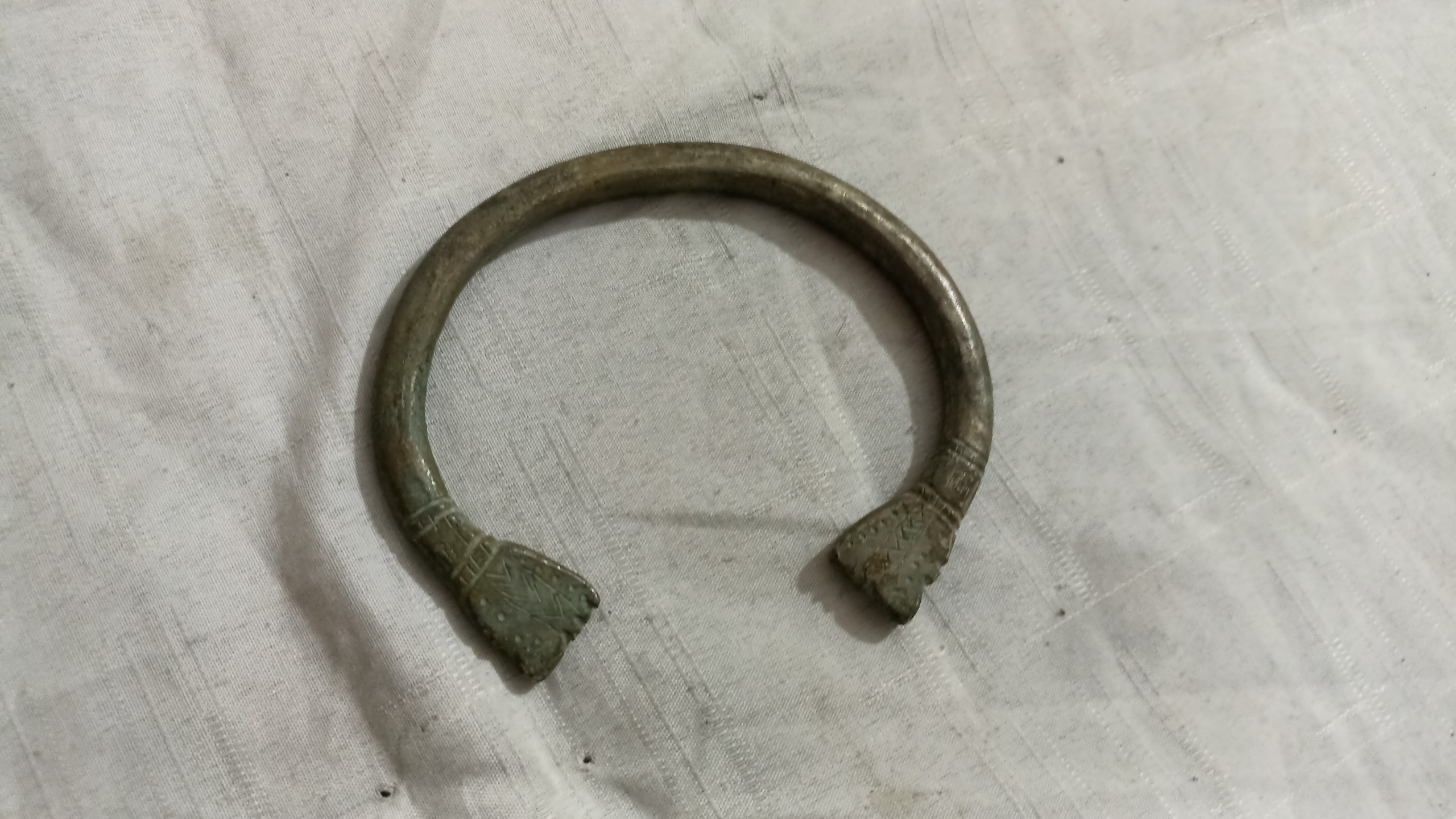 خرخال برنجی قدیمی