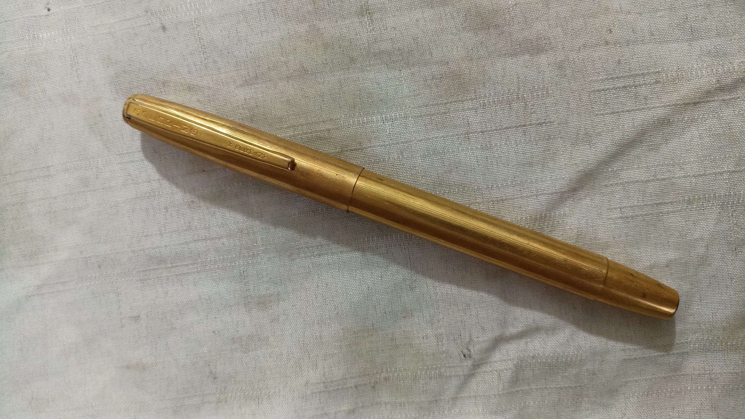 خودنویس مهر دار نوک طلا GOLDRIKG