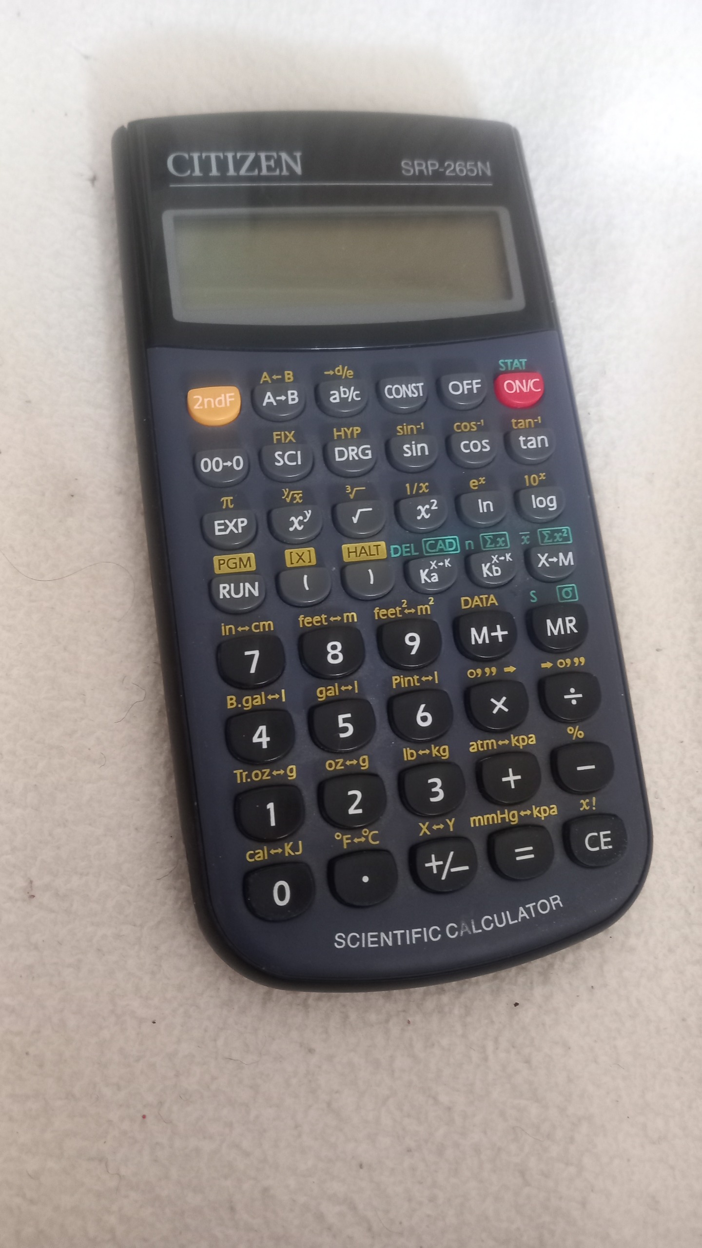 ماشین حساب سیتیزن دانشجویی