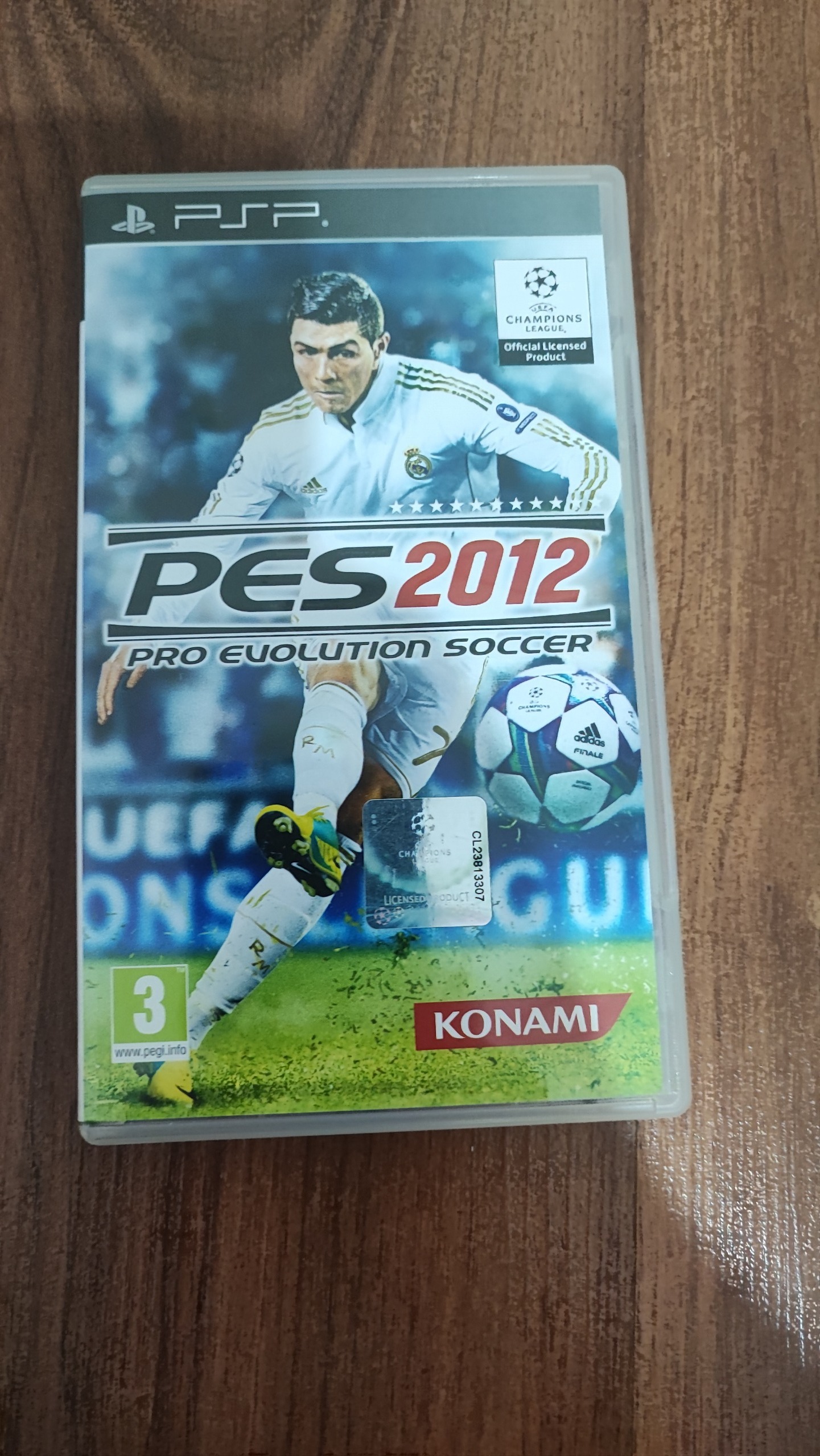 بازی pes2012 با دفترچه برای psp