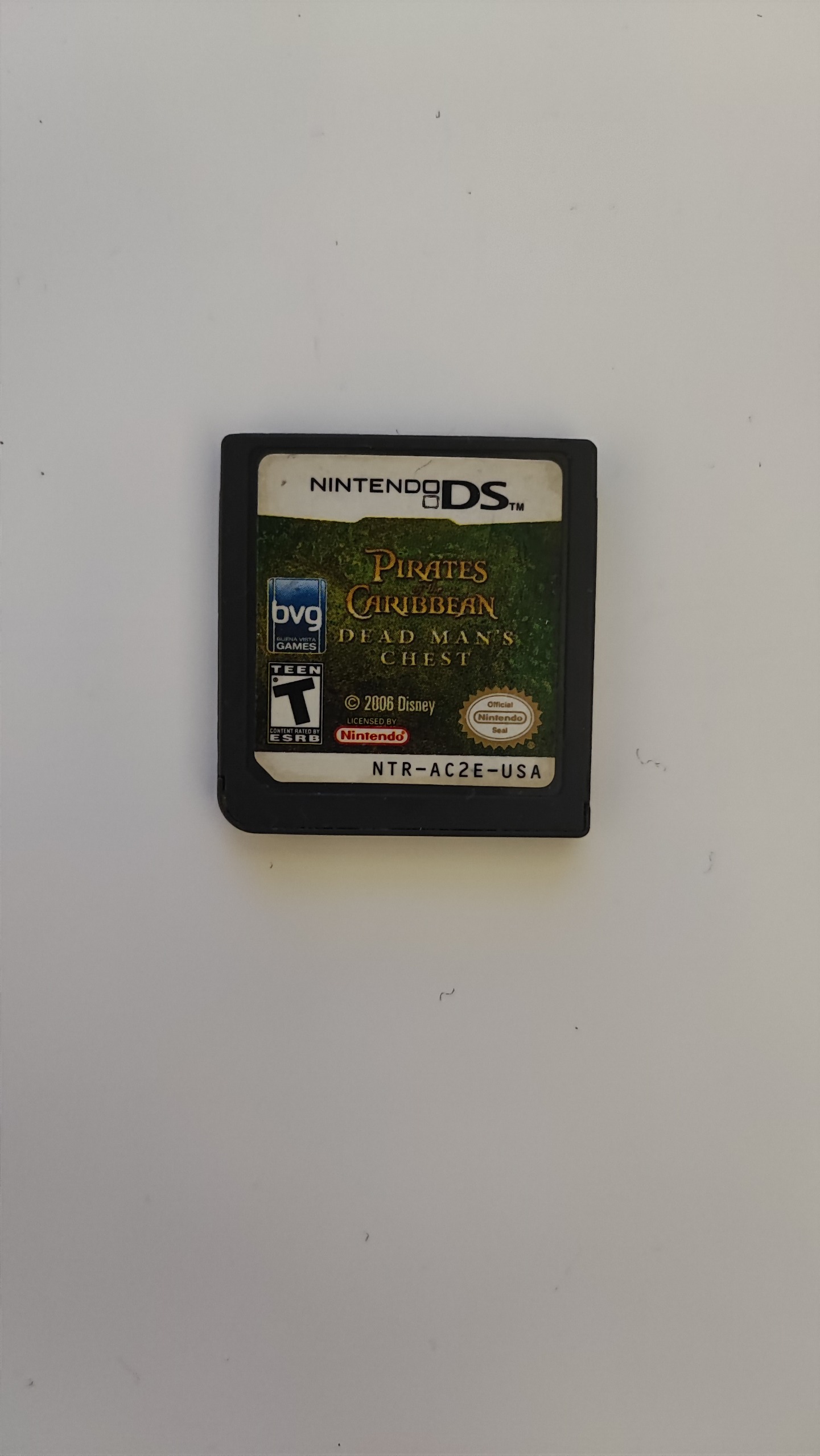 بازی دزدان دریایی کارائیب نینتندو ds