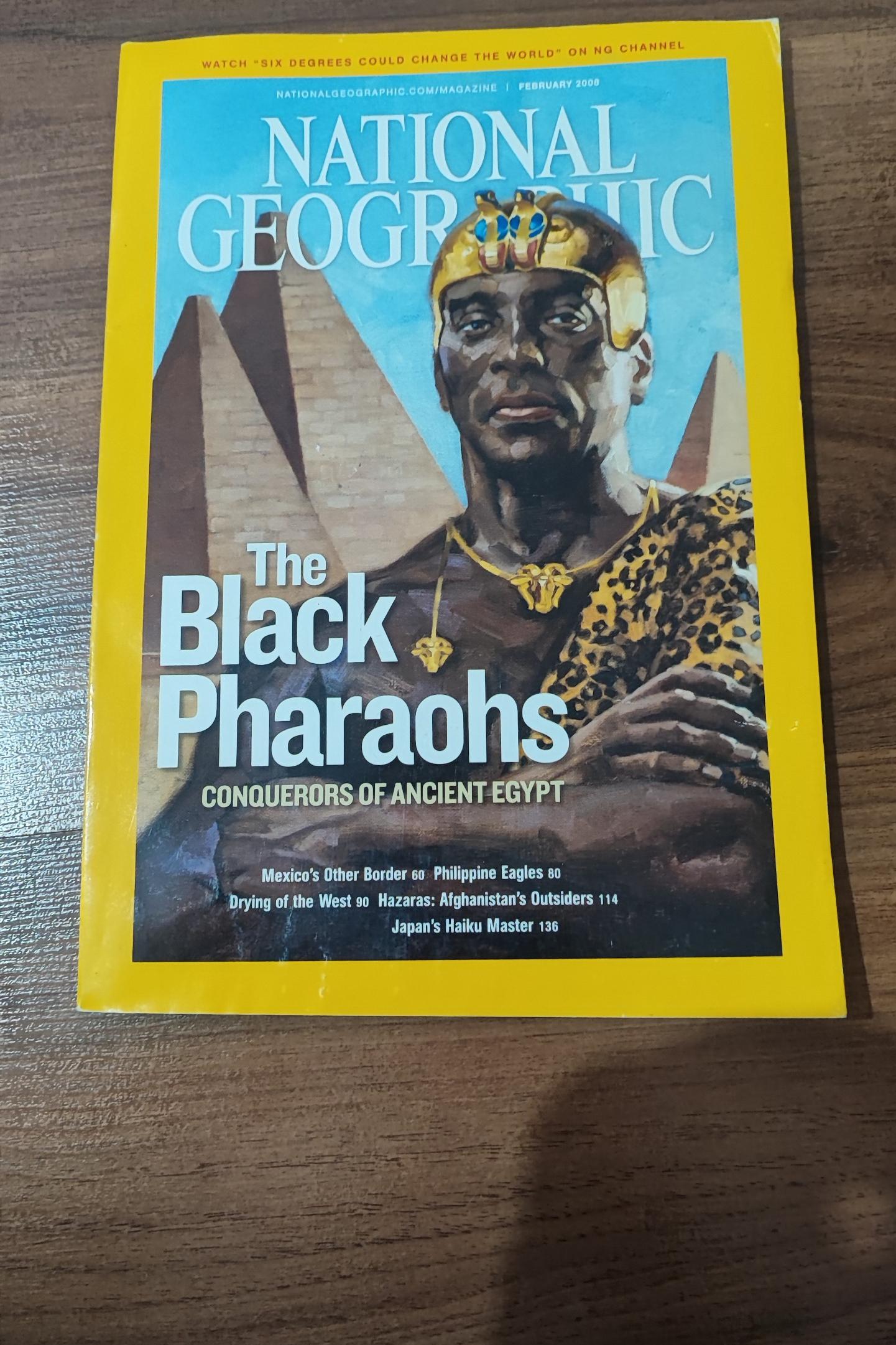 مجله نشنال جغرافی مصریان باستان