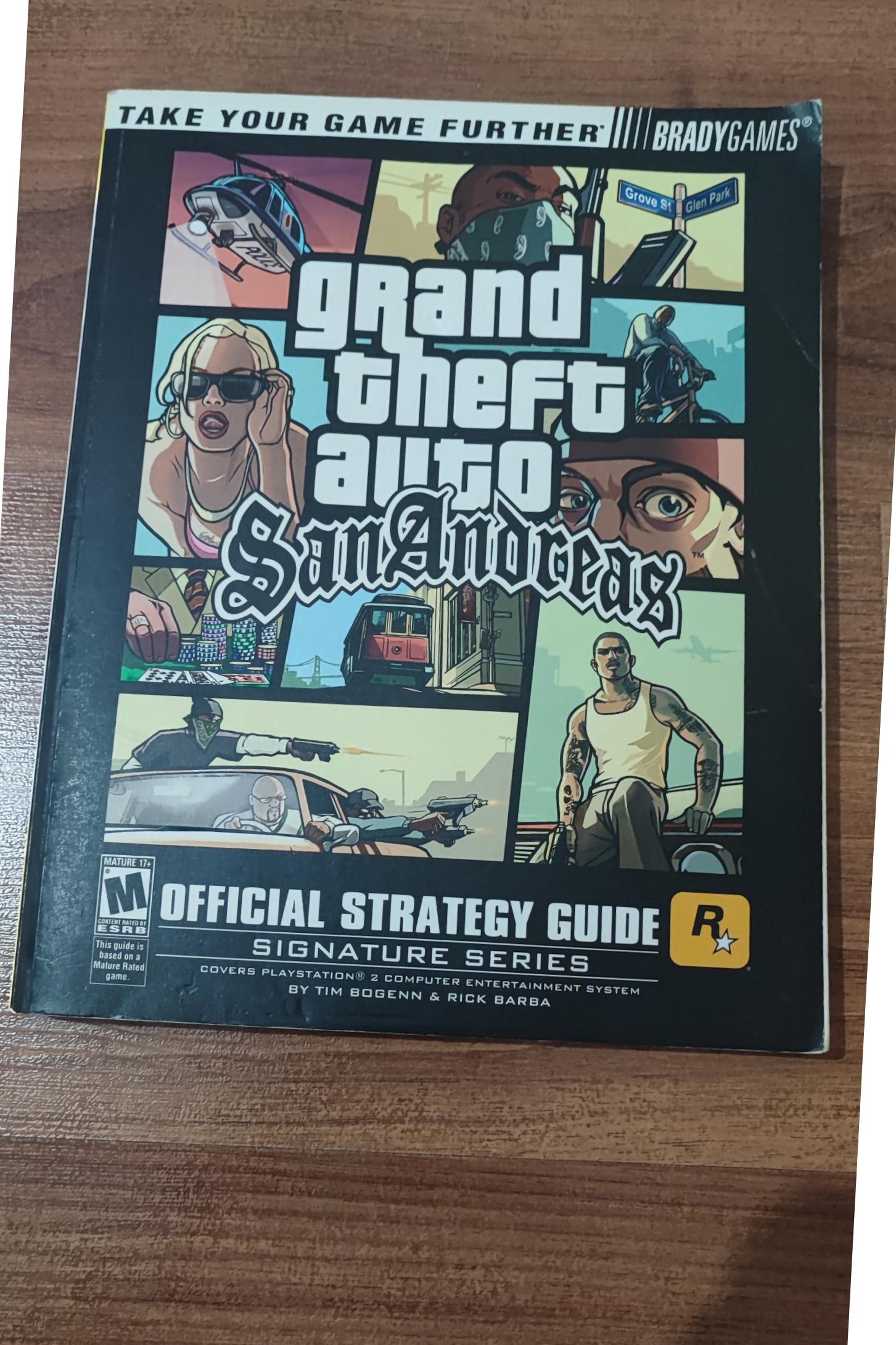 کتاب رانما gta San Andreas اورجینال