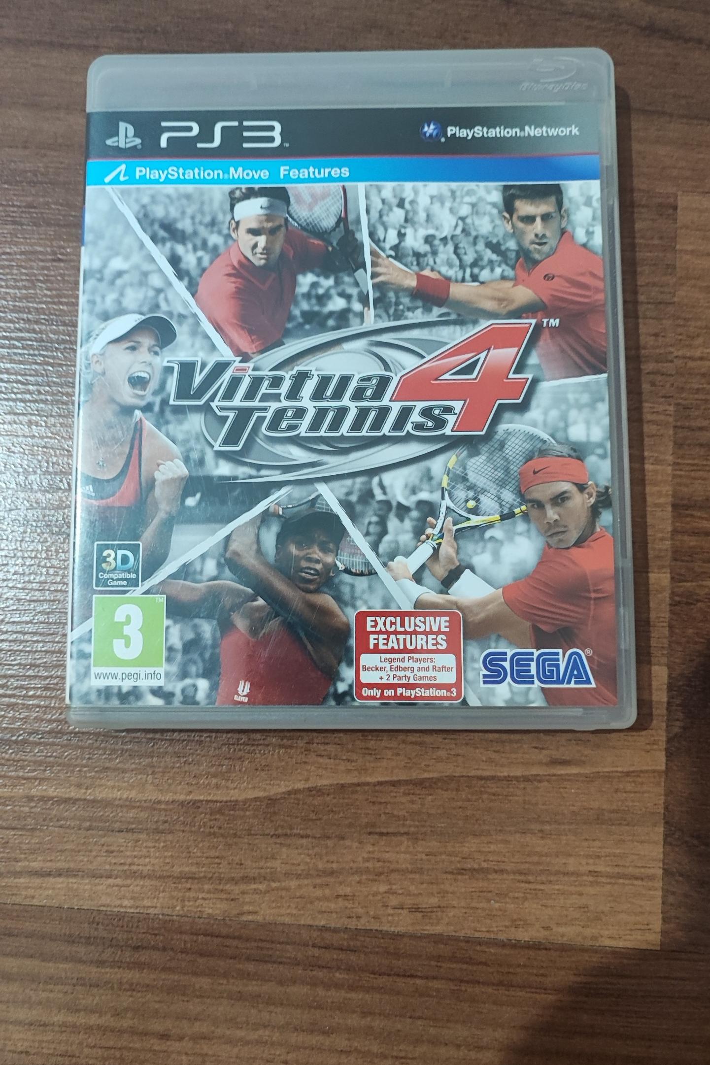 بازی  virtual tennis 4 برای ps3