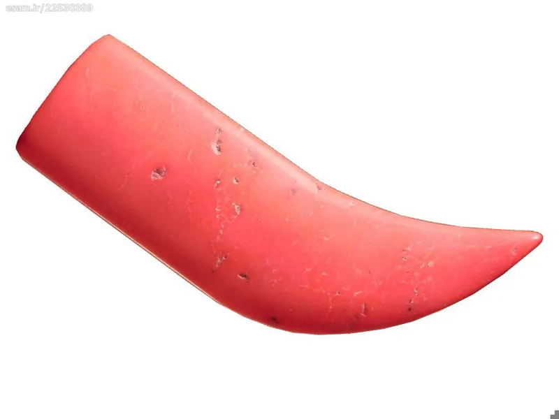 نگین مرجان قرمز کد3