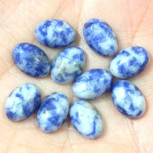 نگین سودالیت ابی سایز یک