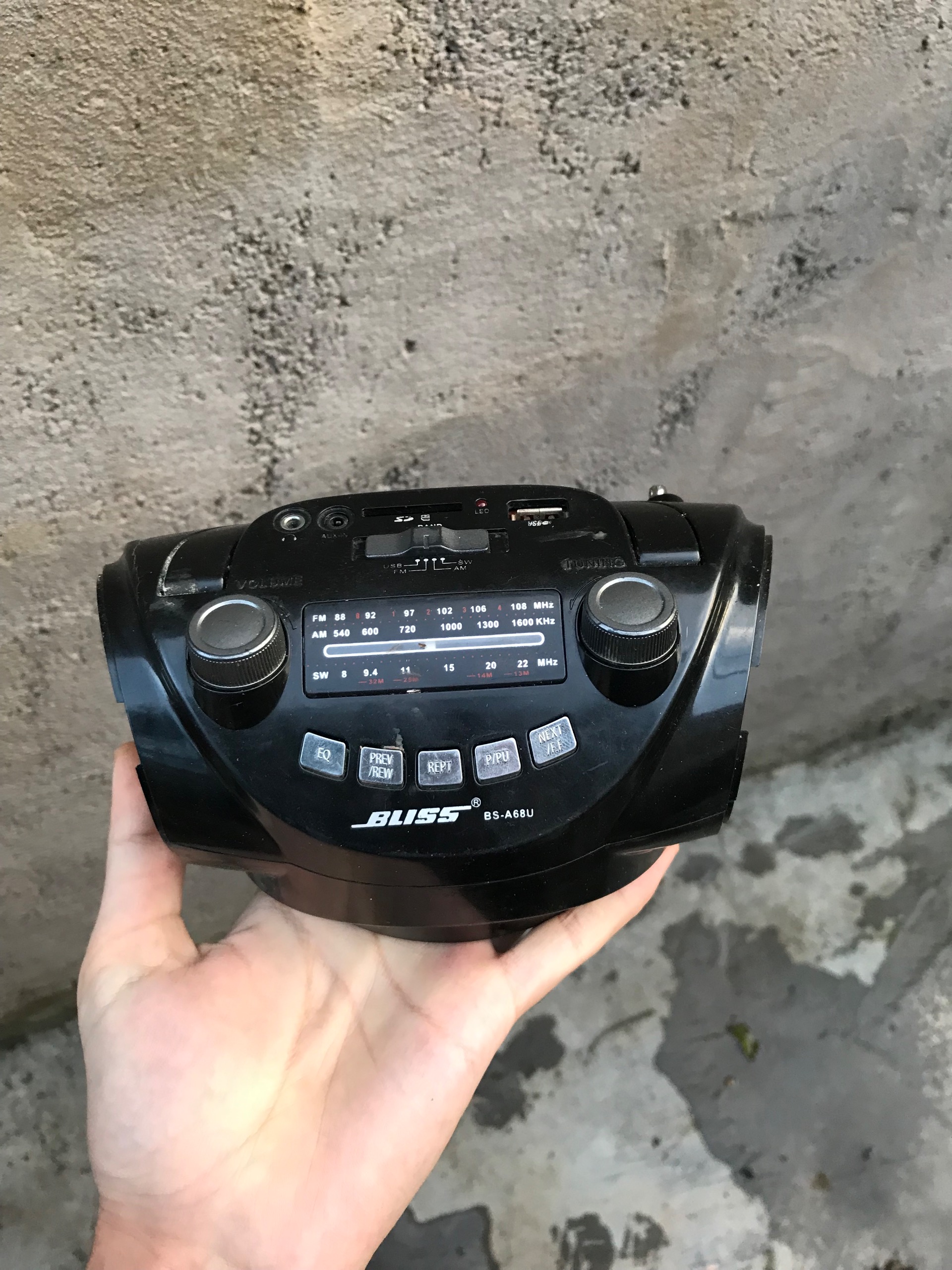 رادیو اسپیکر قدیمی توضیحات مهم