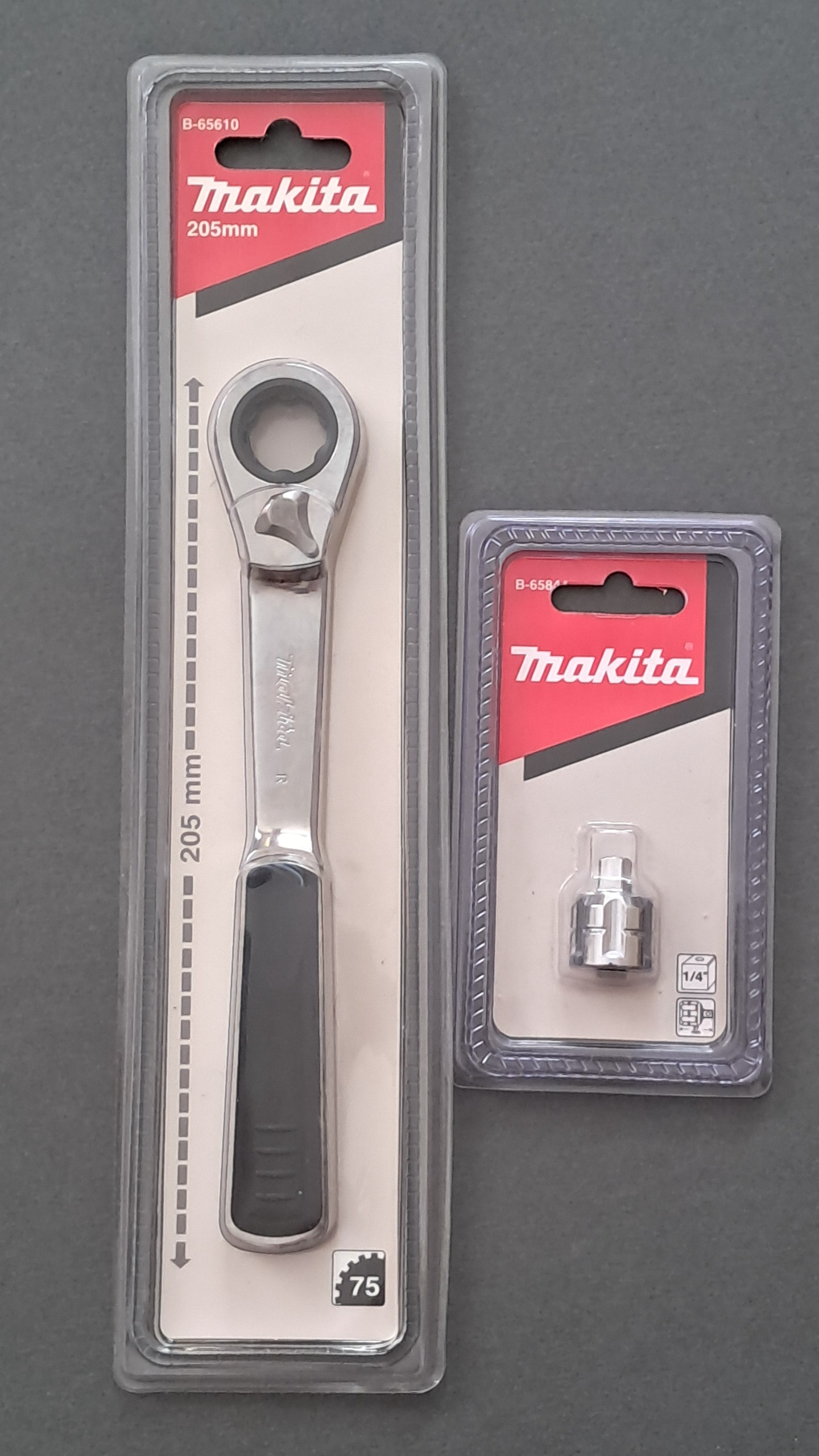 دسته جغجغه ماکیتا اصلی درایو 1/4