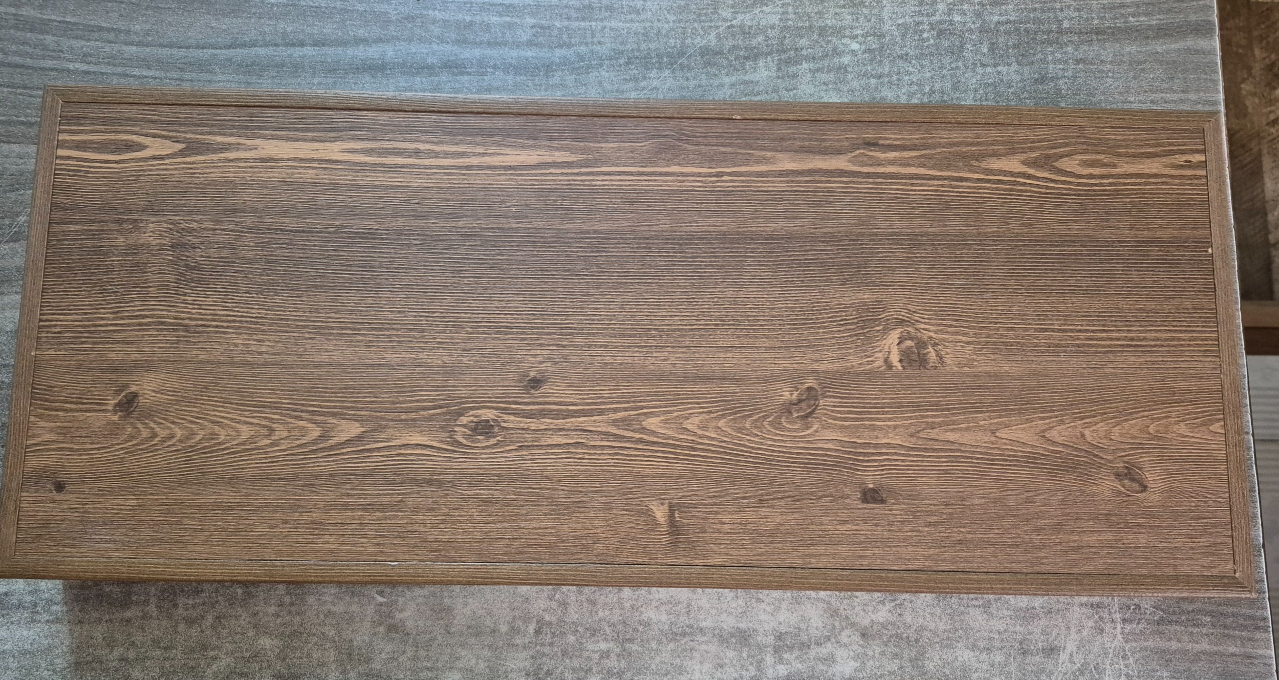 شلف دیواری MDF پایه مخفی 60 سانتیمتری