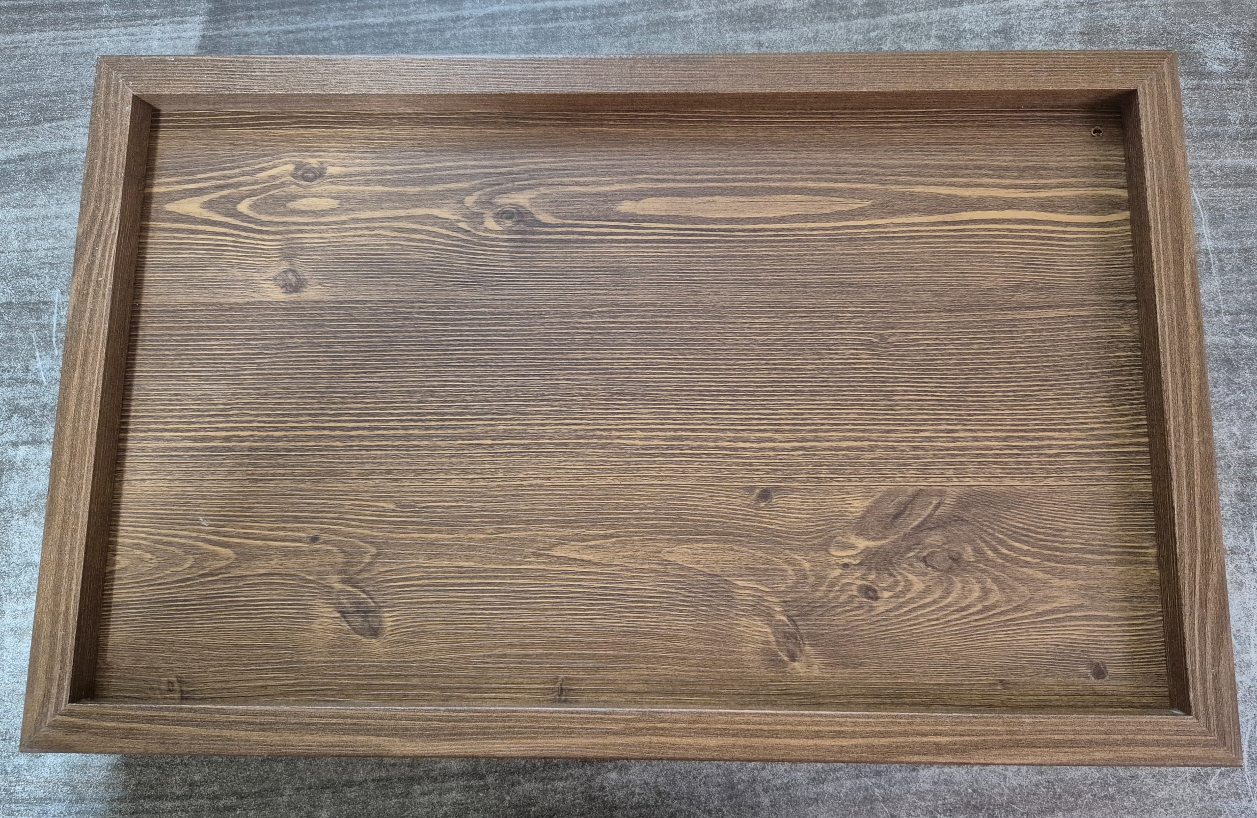 شلف دیواری MDF پایه مخفی 40 سانتیمتری