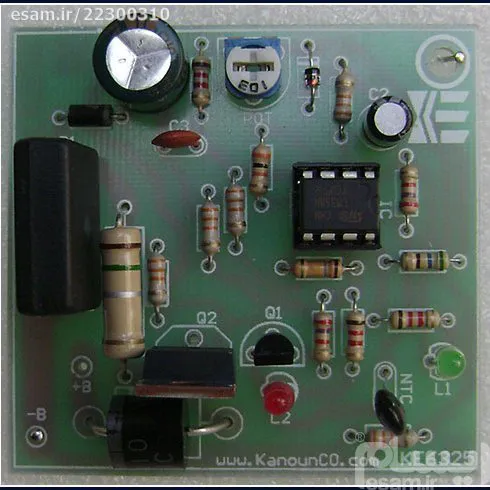 کیت شارژر اتوماتیک باتری 12 ولت با NTC مدل 6325