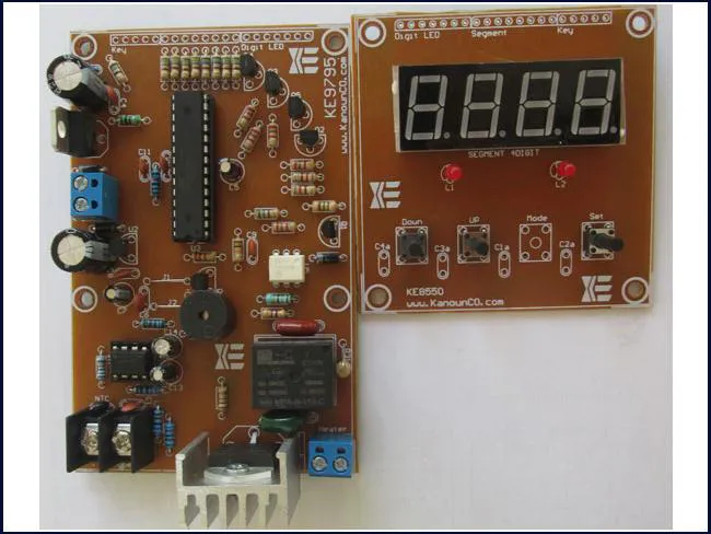 ترموستات دیجیتال تا 1200 درجه تایمردار مدل 9795