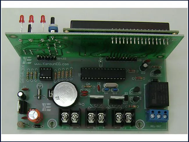 برد تایمر و دیمر طلوع و غروب 24 ولت مدل 9596