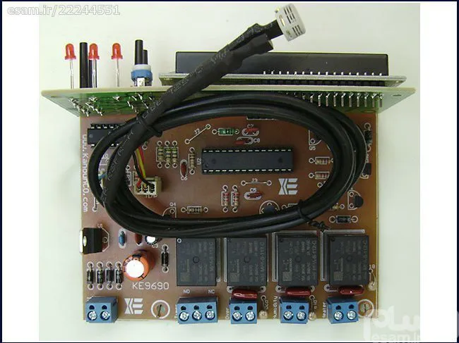 برد اتوماسیون دستگاه خشک کن مدل 9691