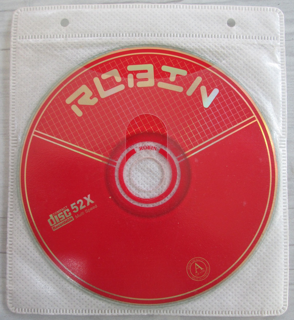 CD خام بسته 8 عددی بهمراه پاکت ضد خش