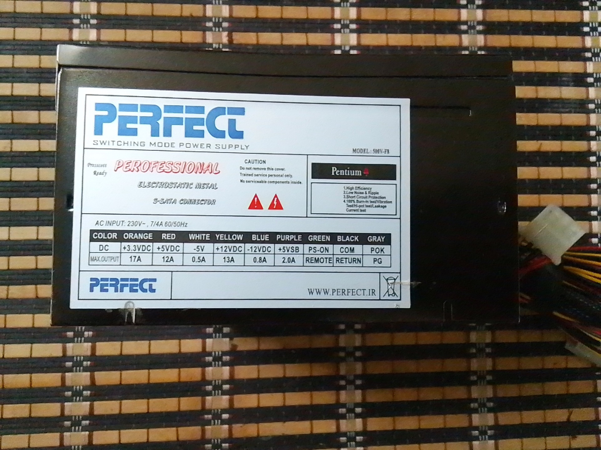 پاور کیس کاملا سالمو تست شده