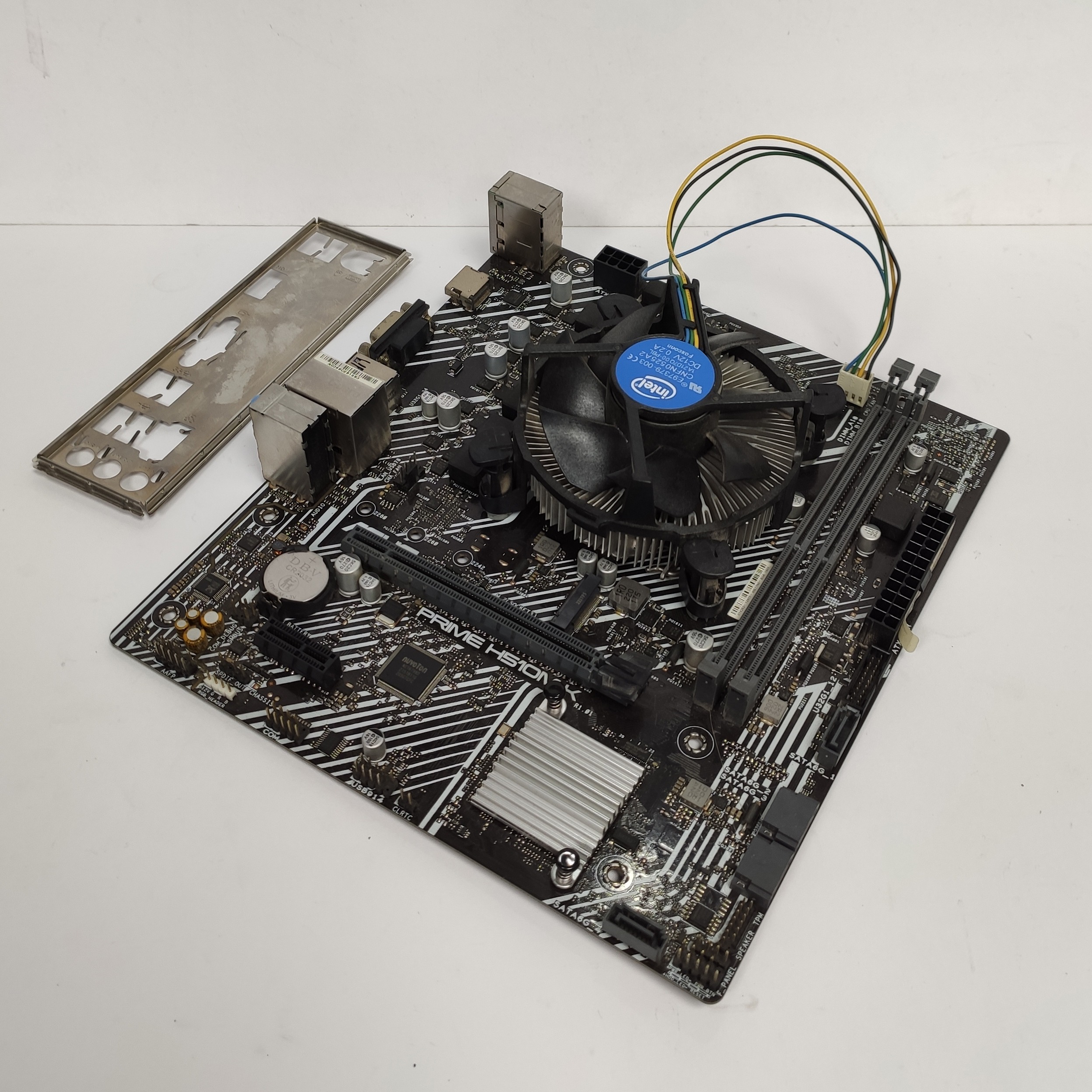 مادربرد PRIME H510M-K و core i3 10100f و فن