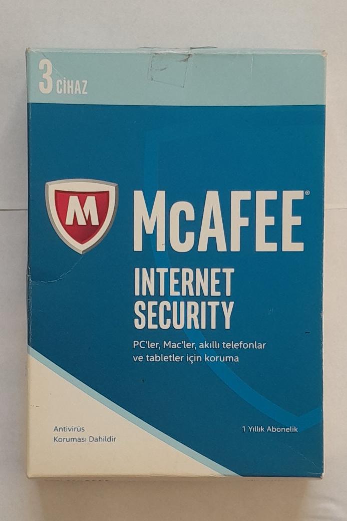 آنتی ویروس McAFEE سه دستگاه یک ساله