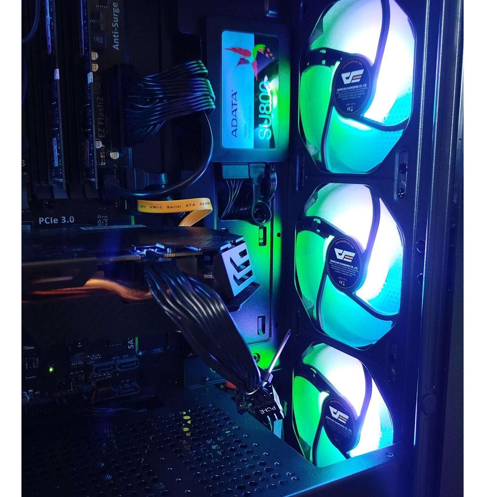 کیت4 عدد فن فابریک کیس دارک فلش 120