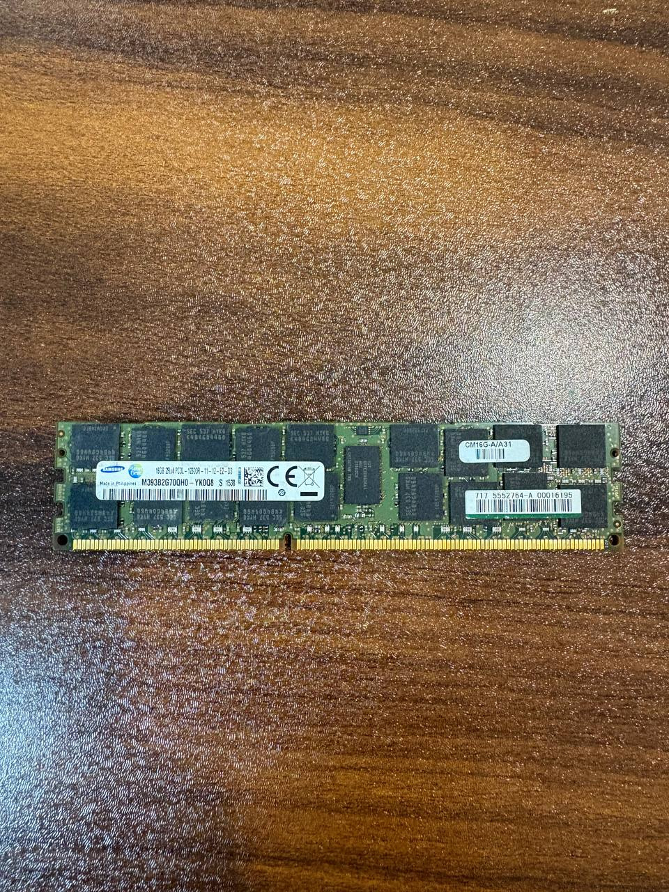 رم سرور DDR3 16 گیگ 12800