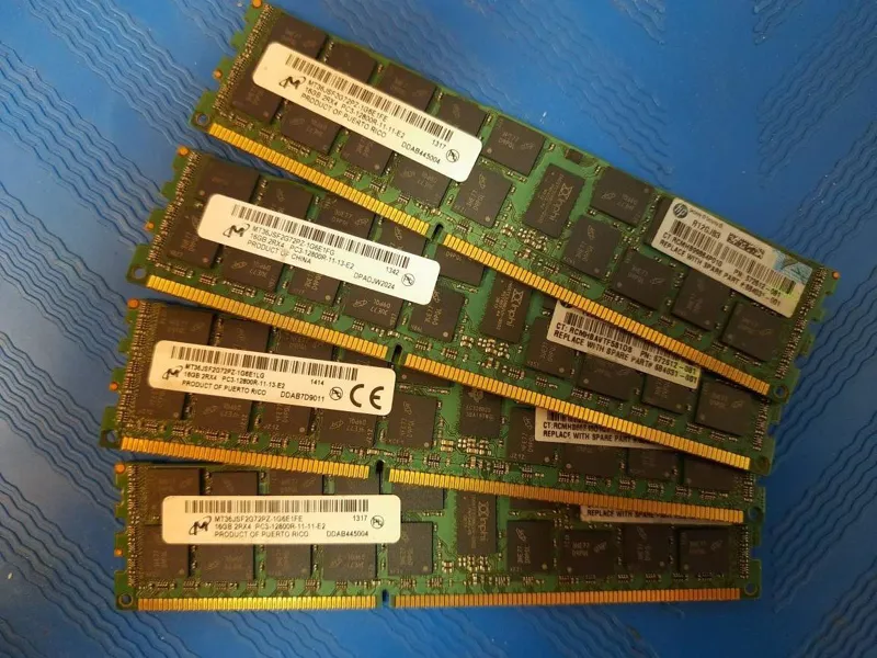 رم سرور RAM 16G DDR3 12800R ECC