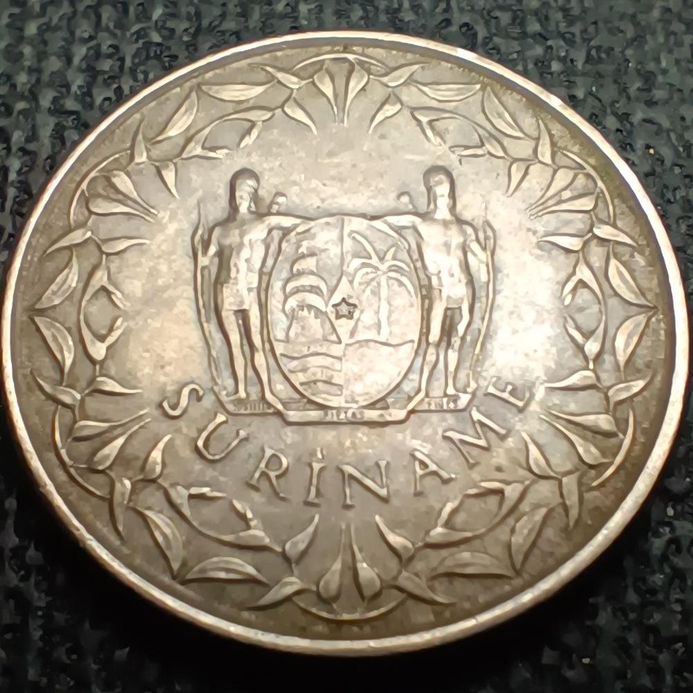 سکه 25 سنت سورینام سال 1974