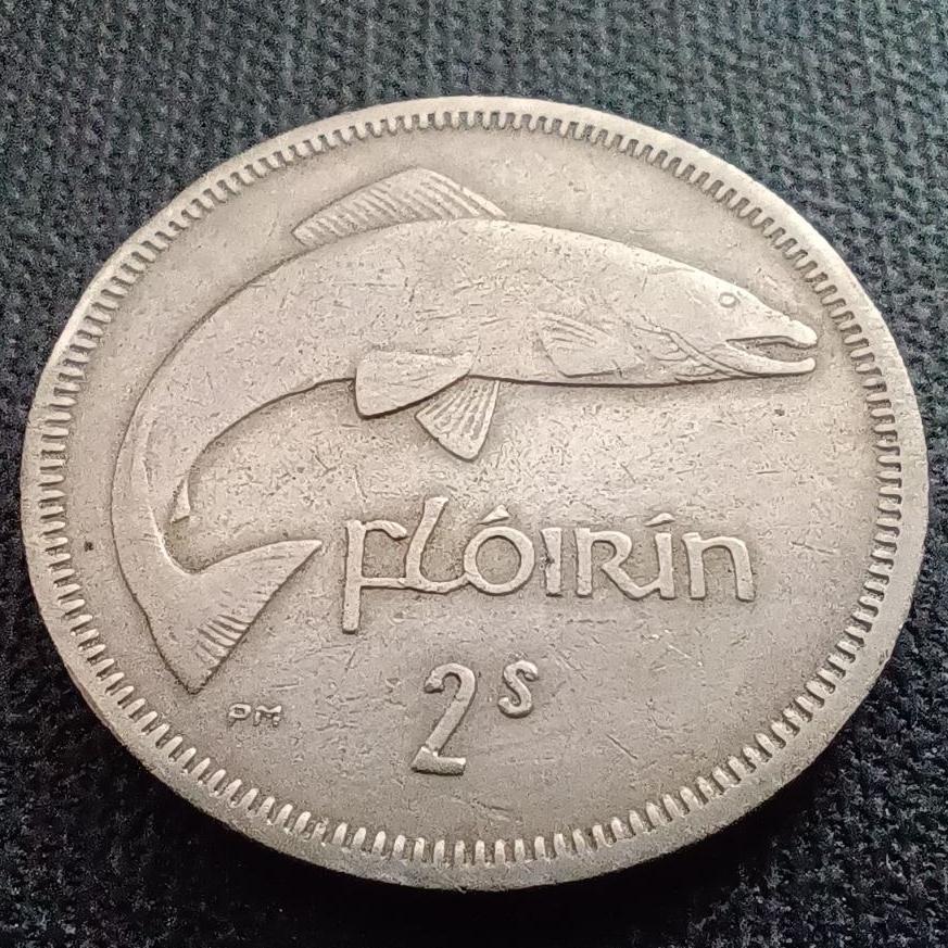 سکه 2 شیلینگ (فلورین) ایرلند سال 1964