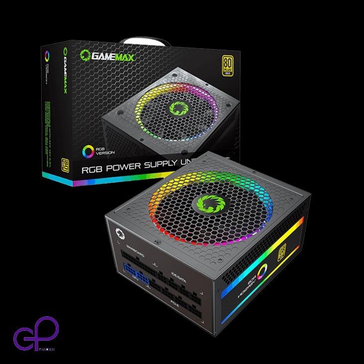 پاور گیم مکس 850 گلد RGB GAME MAX Full Modular