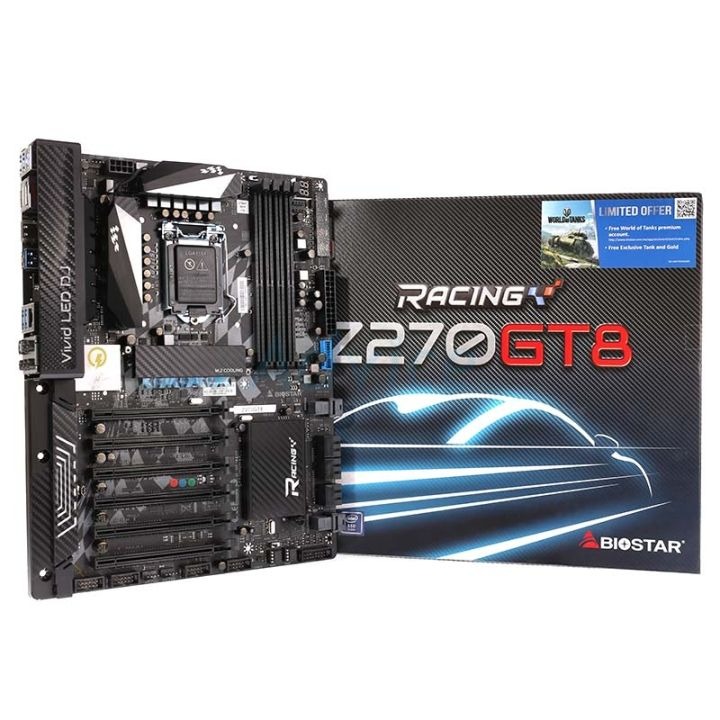 مادربرد biostar racing gt8 z270 گیمینگ نسل 6 و 7