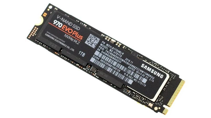  حافظه سامسونگ یک ترابایت EVO PLUS 970 با M.2 SSD