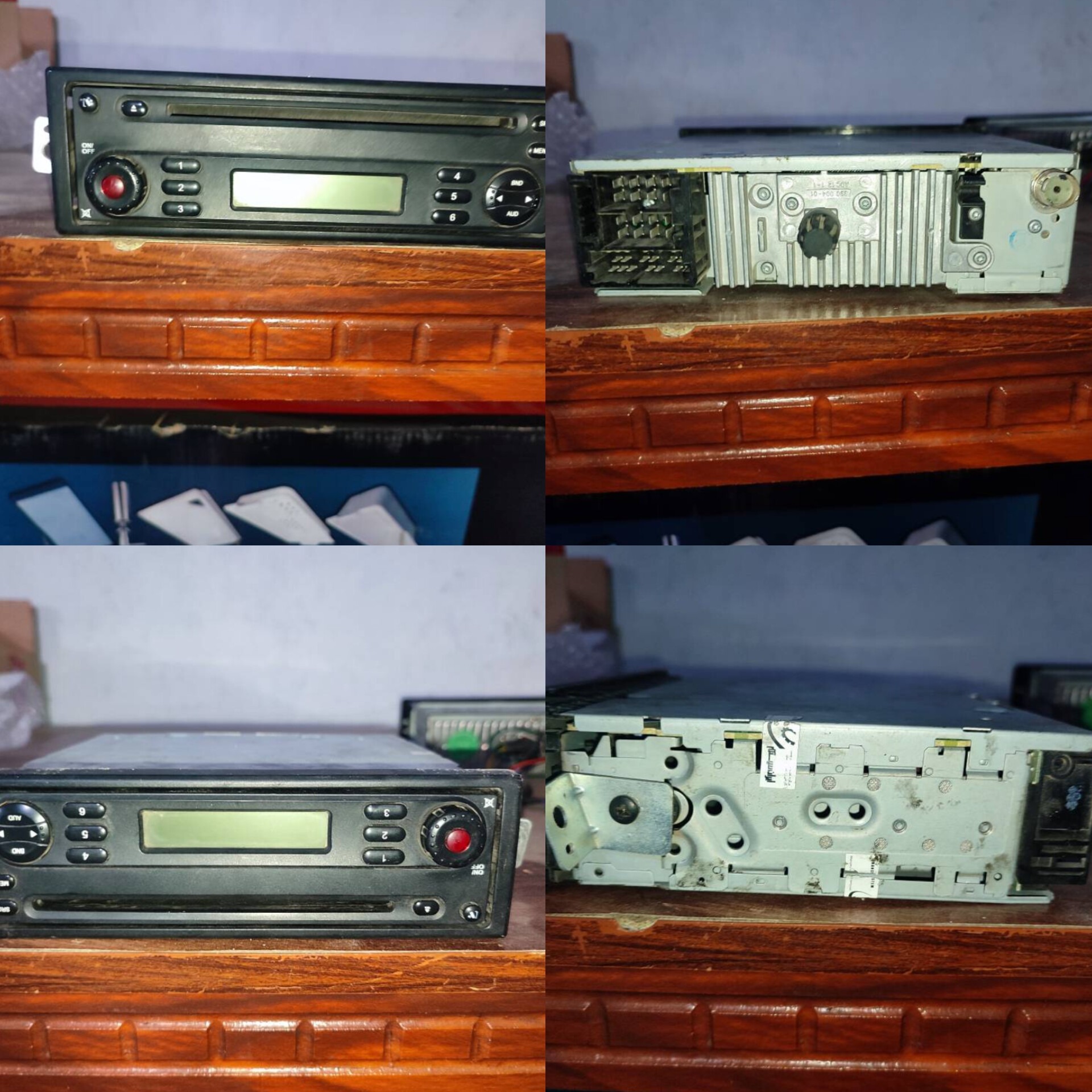 دو دستگاه پخش خودرو معیوب