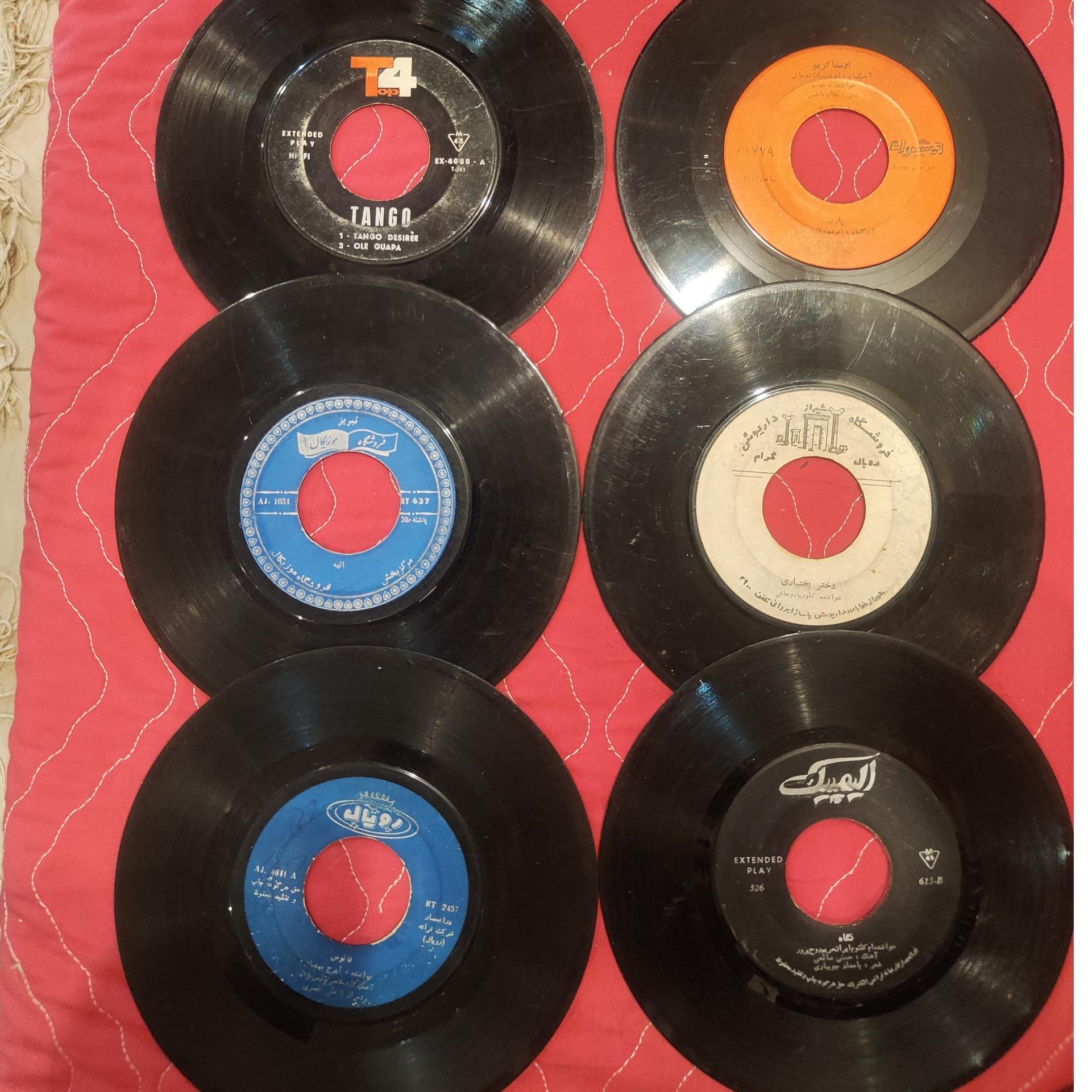 پک شش عددی صفحه گرام