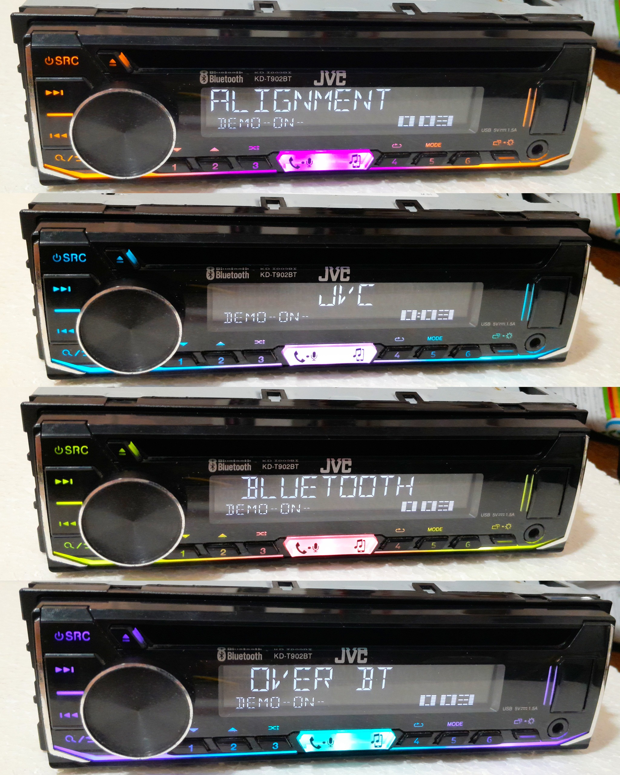 ضبط جی وی سی مدل t902bt