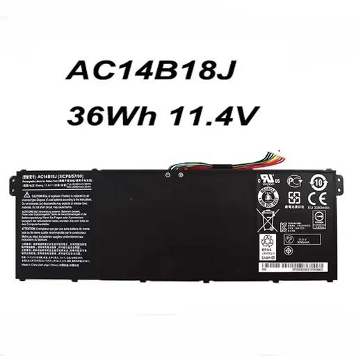 باتری ایسر لپ تاپ 3Acer سلولی مدل AC14B18J