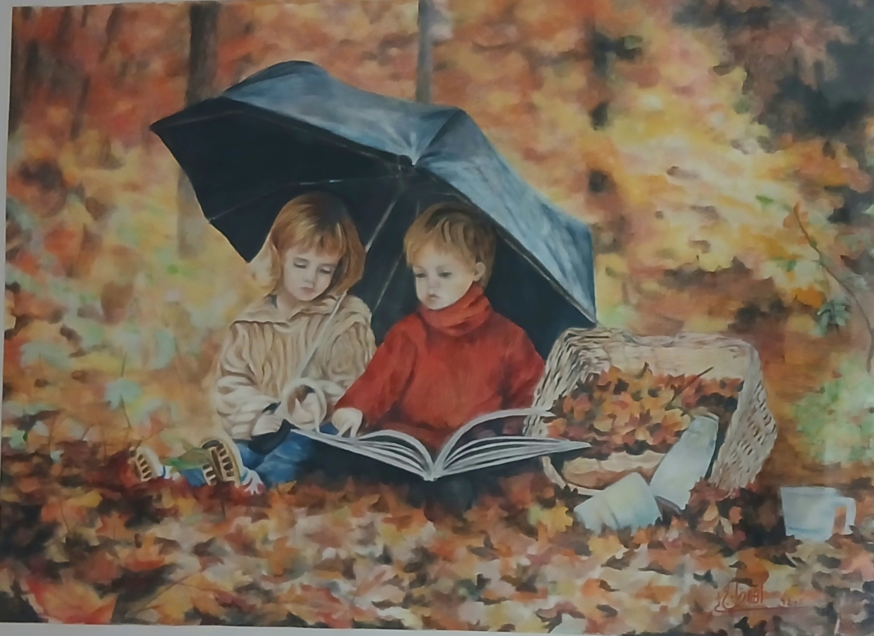 نقاشی خاطرات کودکی