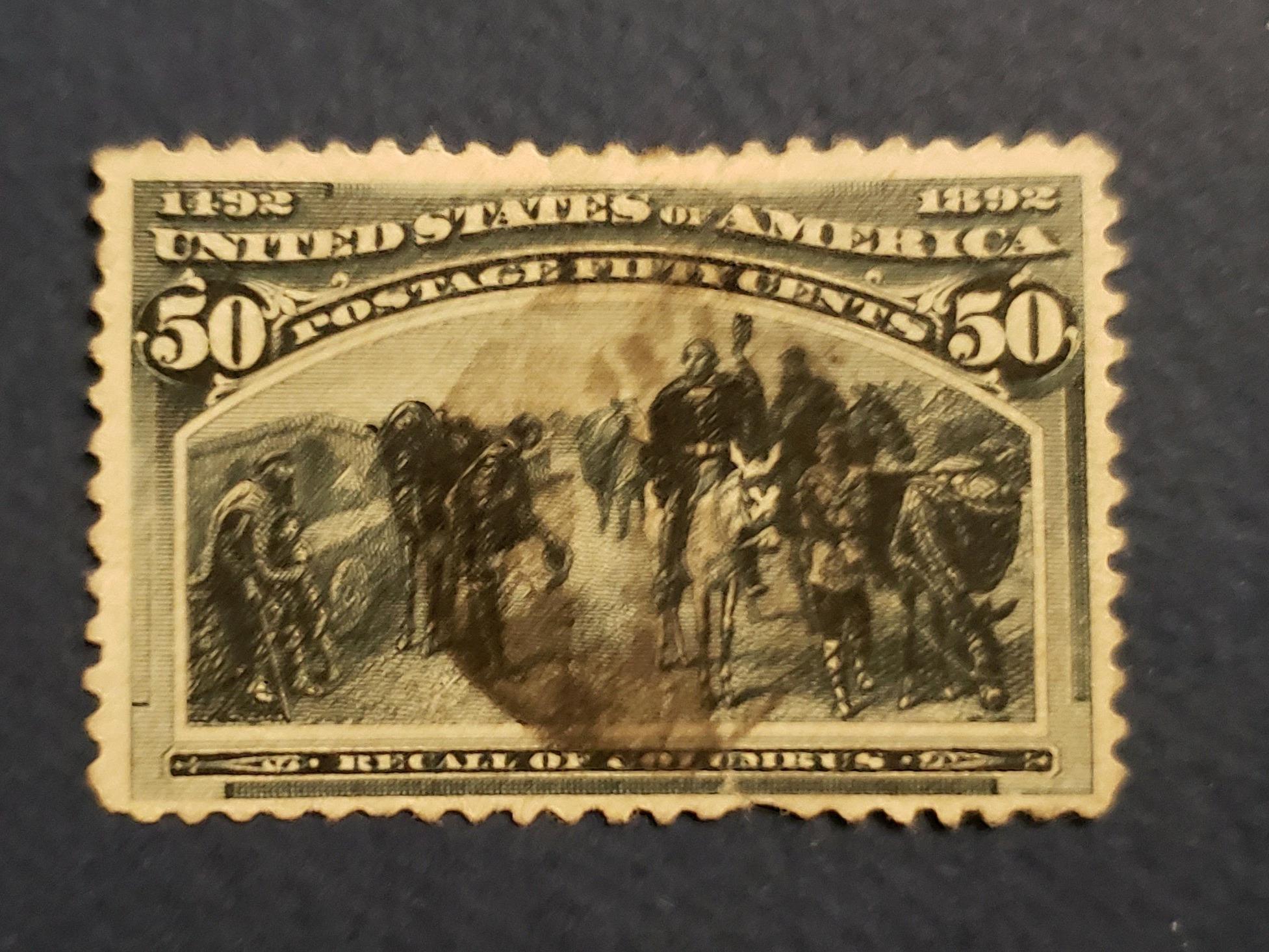 تمبر آمریکایی با شماره اسکات 240