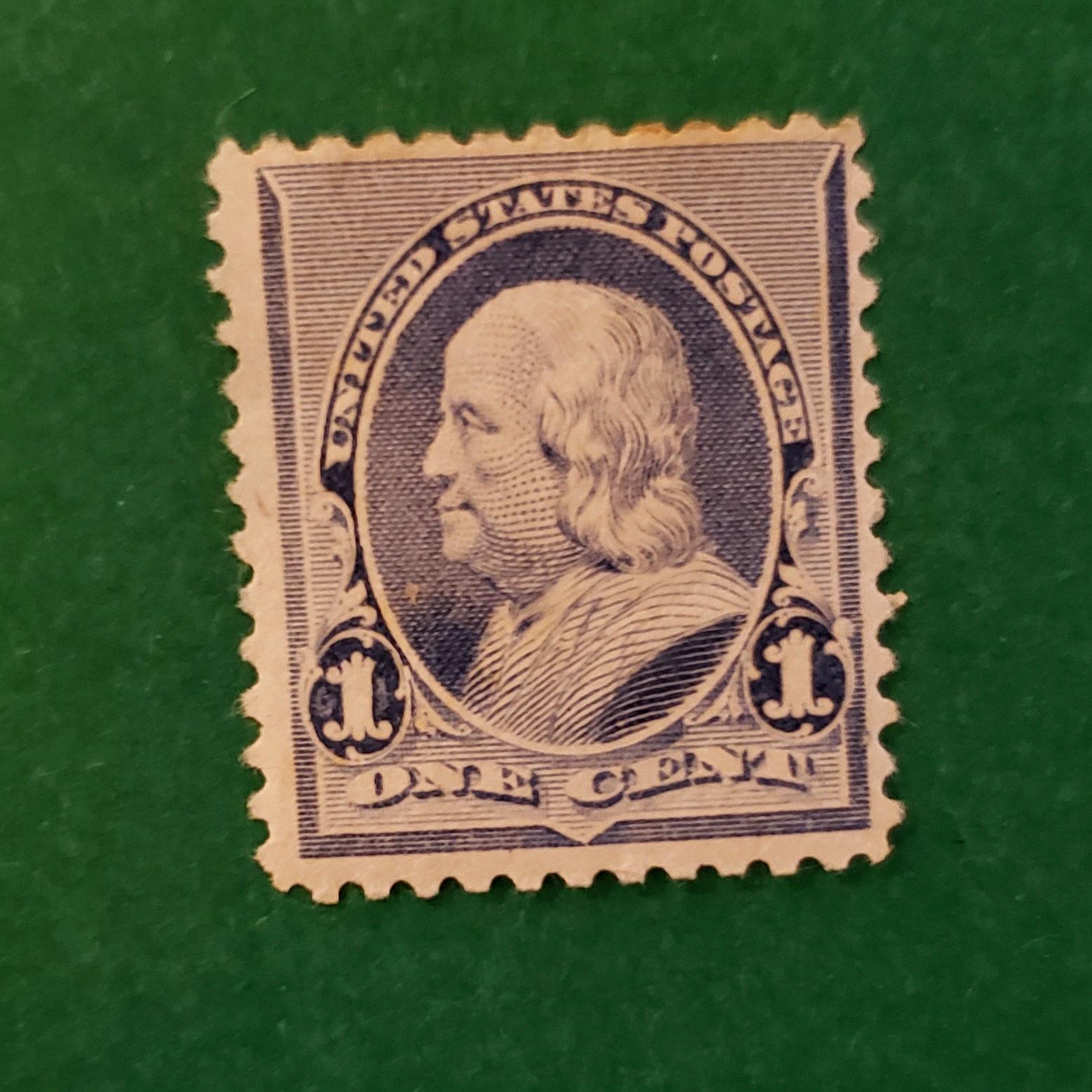 تمبر آمریکایی فرانکلین با شماره اسکات 219